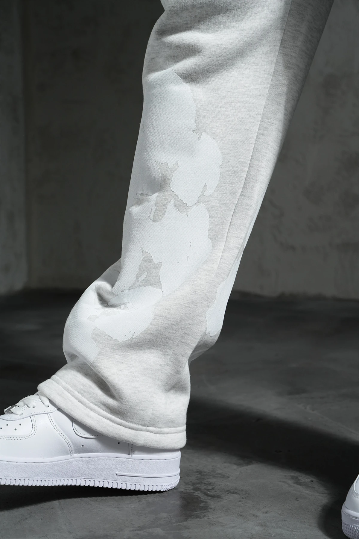 Çiçek Desen Kapüşonlu Eşofman Takım