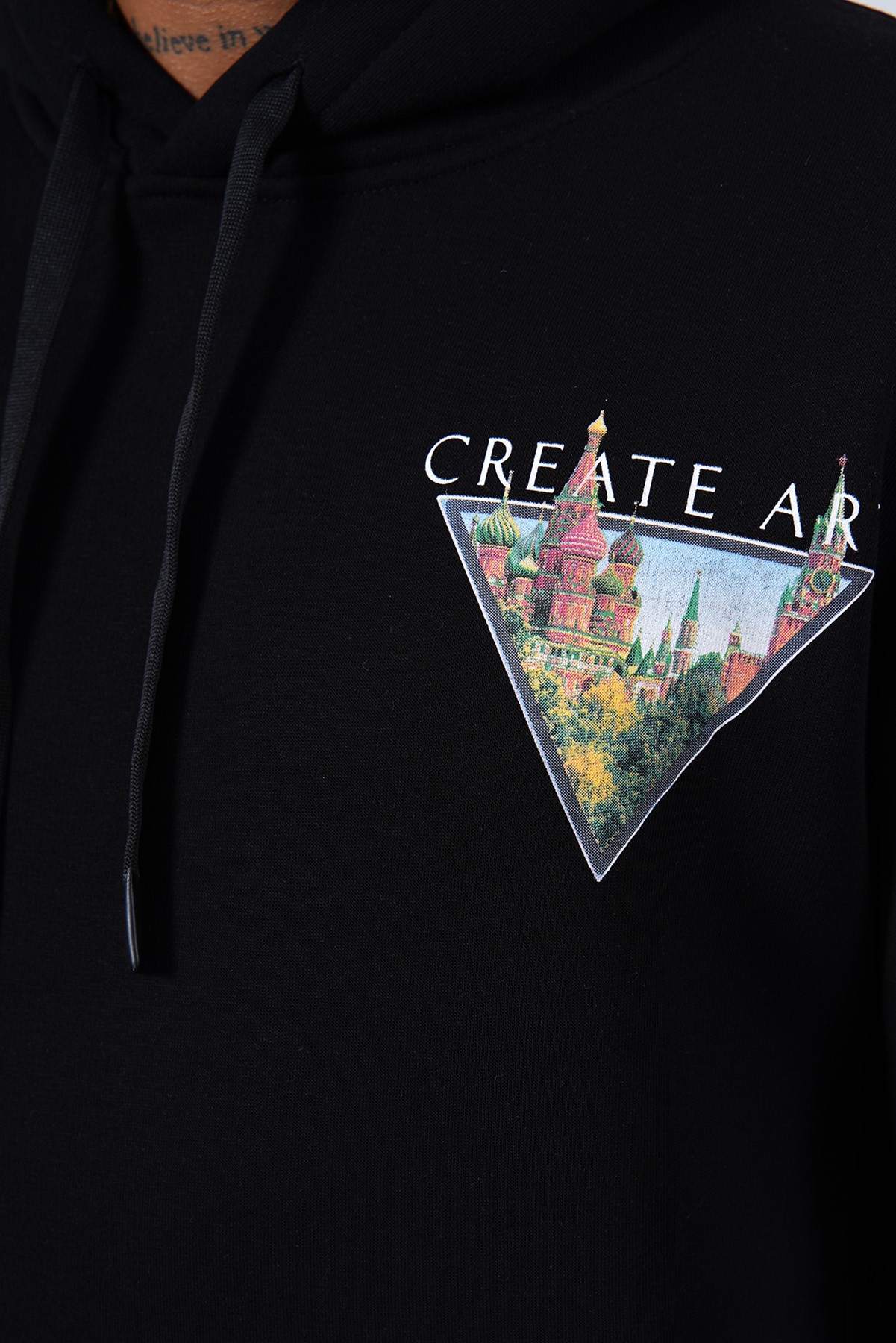 Create Art Baskılı Sweatshirt