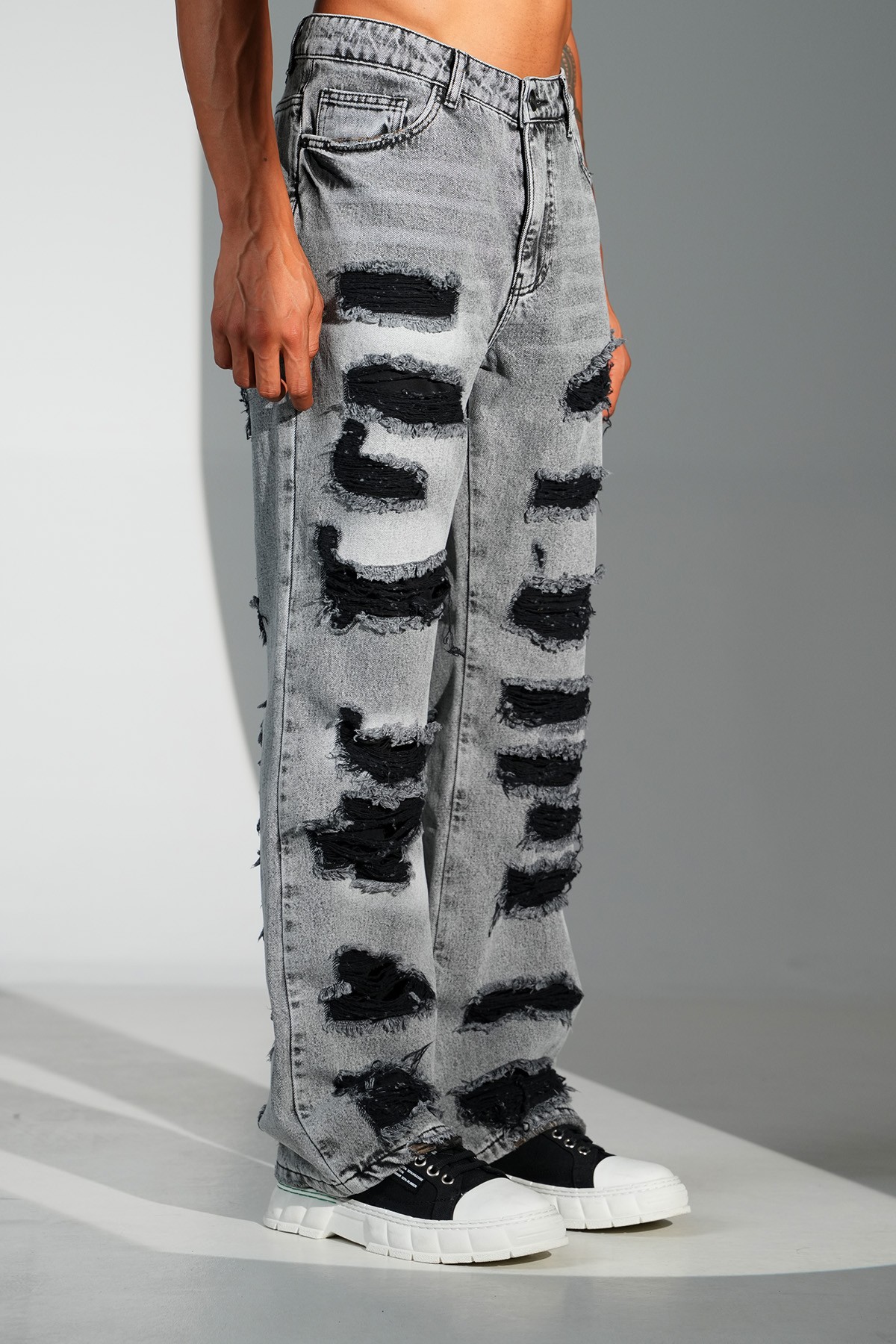 Regular Fit Flare Kot Pantolon