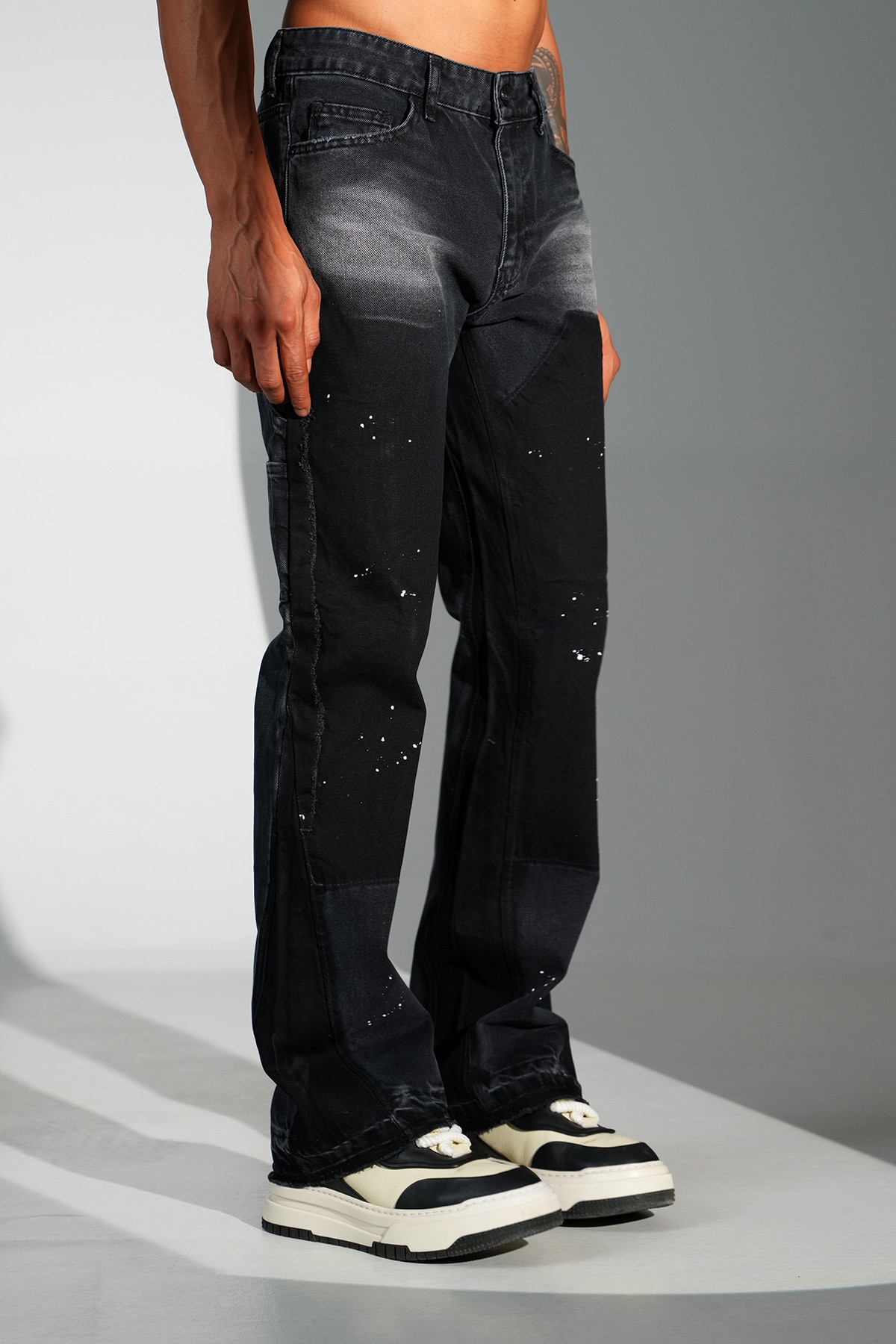 Regular Fit Flare Kot Pantolon