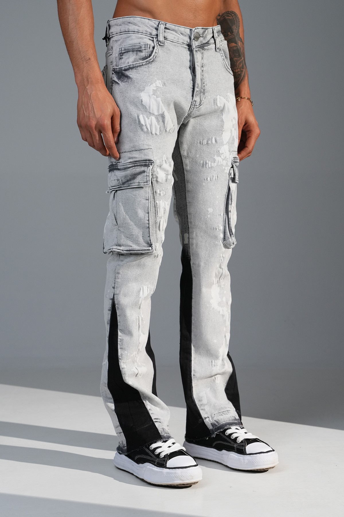 Regular Fit Flare Kot Pantolon