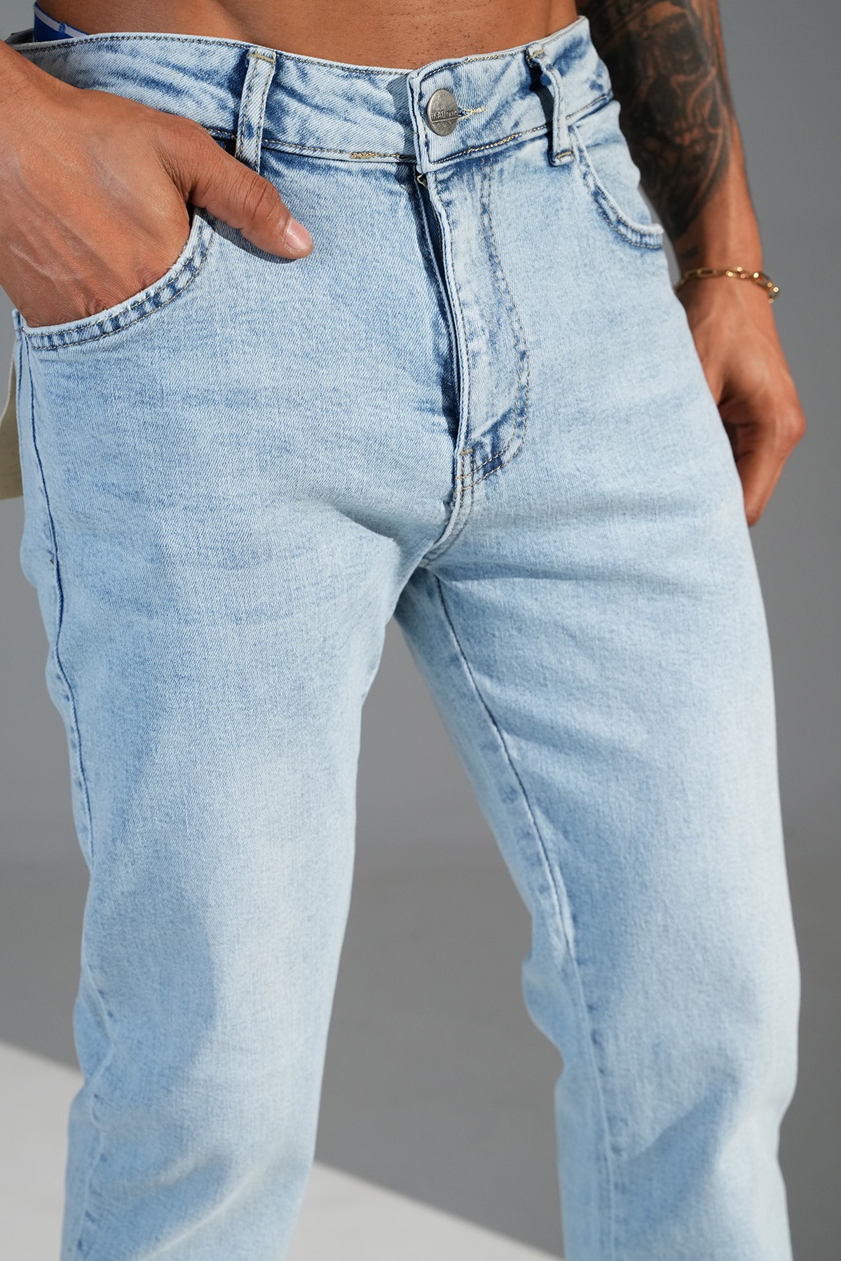 Regular Fit Flare Kot Pantolon