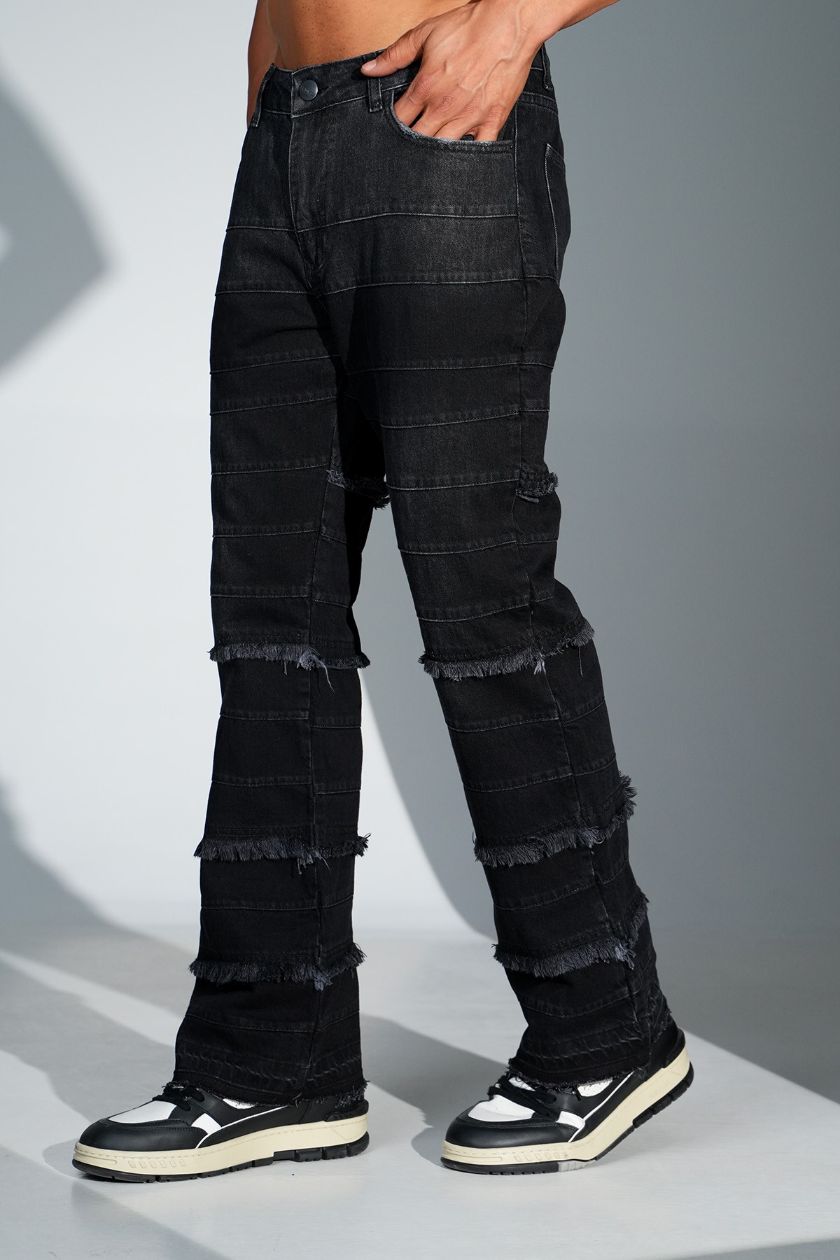 Regular Fit Flare Kot Pantolon