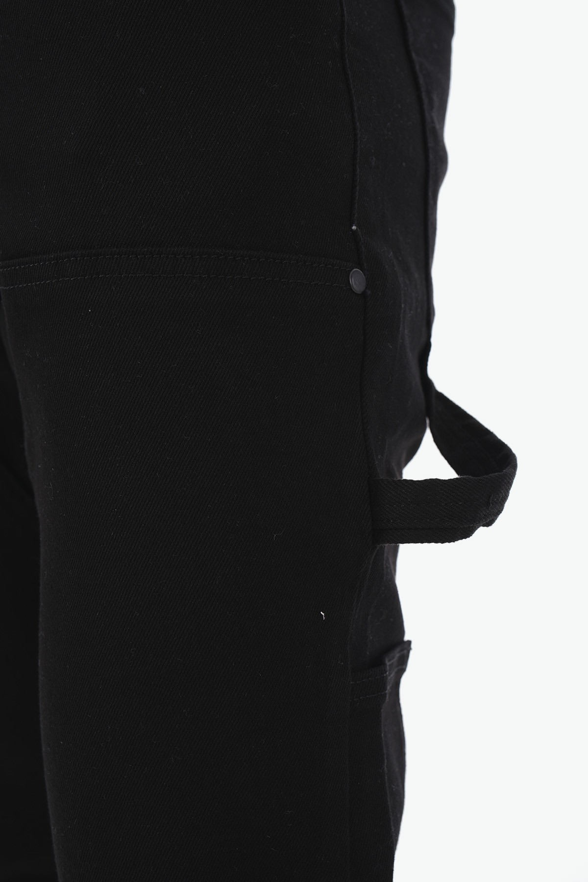 Yan Cep Detaylı Zipped Kot Pantolon