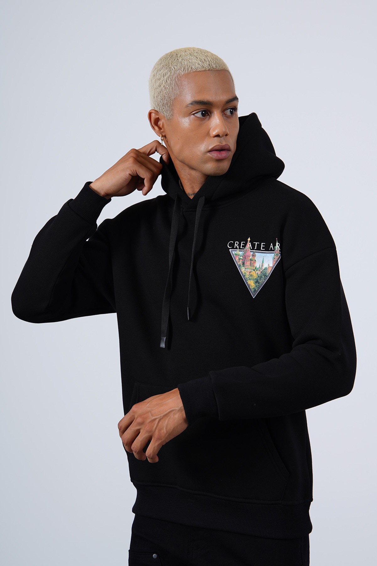 Create Art Baskılı Sweatshirt