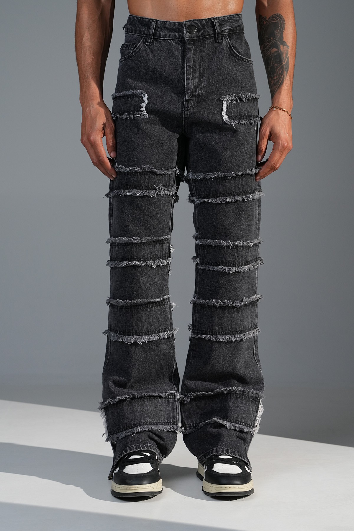 Regular Fit Flare Kot Pantolon