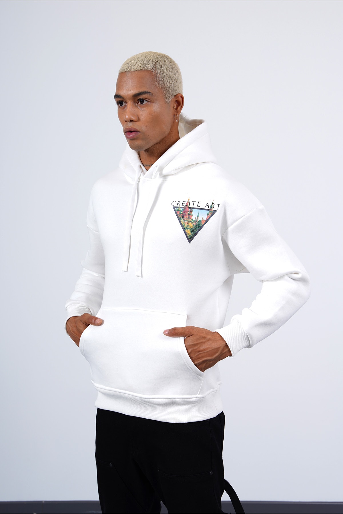 Create Art Baskılı Sweatshirt