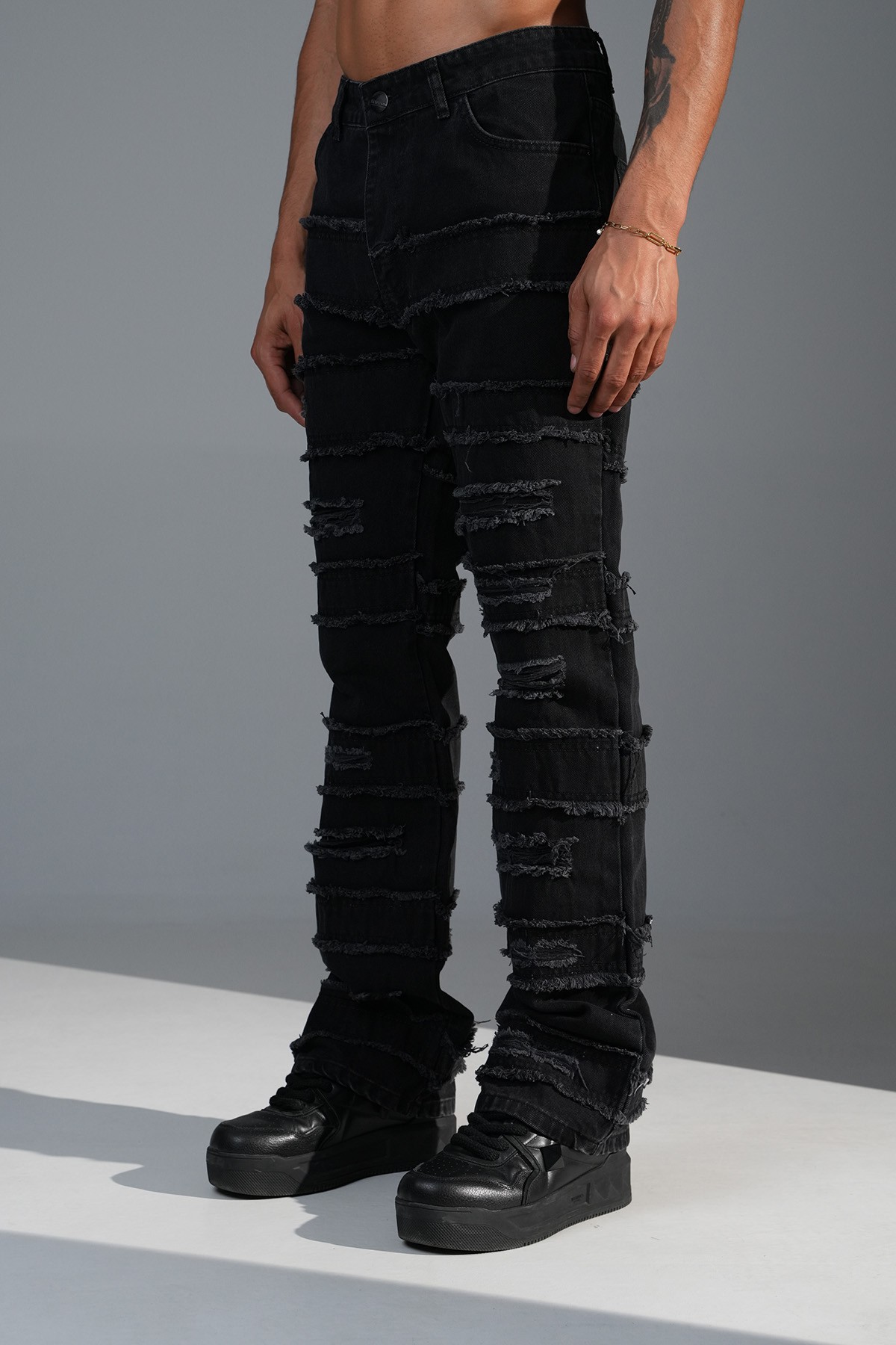 Regular Fit Flare Kot Pantolon