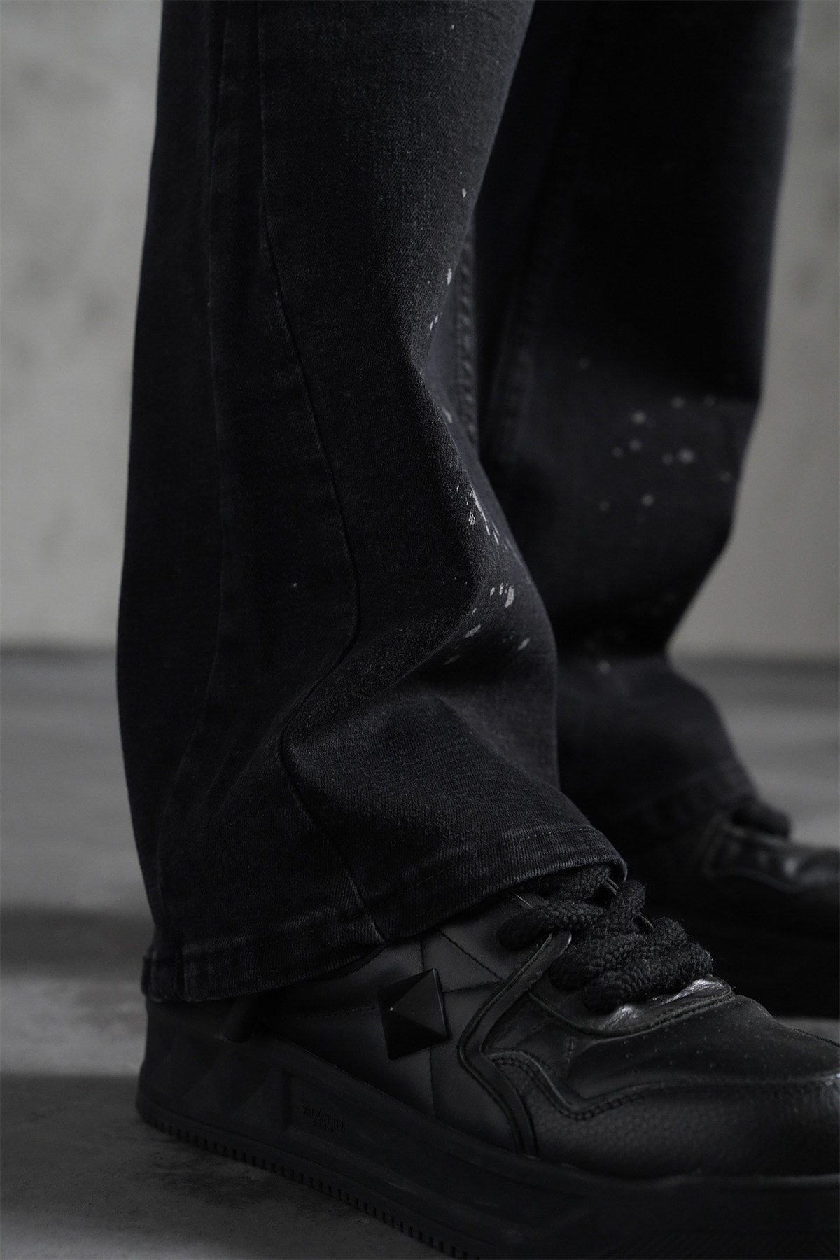 Regular Fit Flare Kot Pantolon