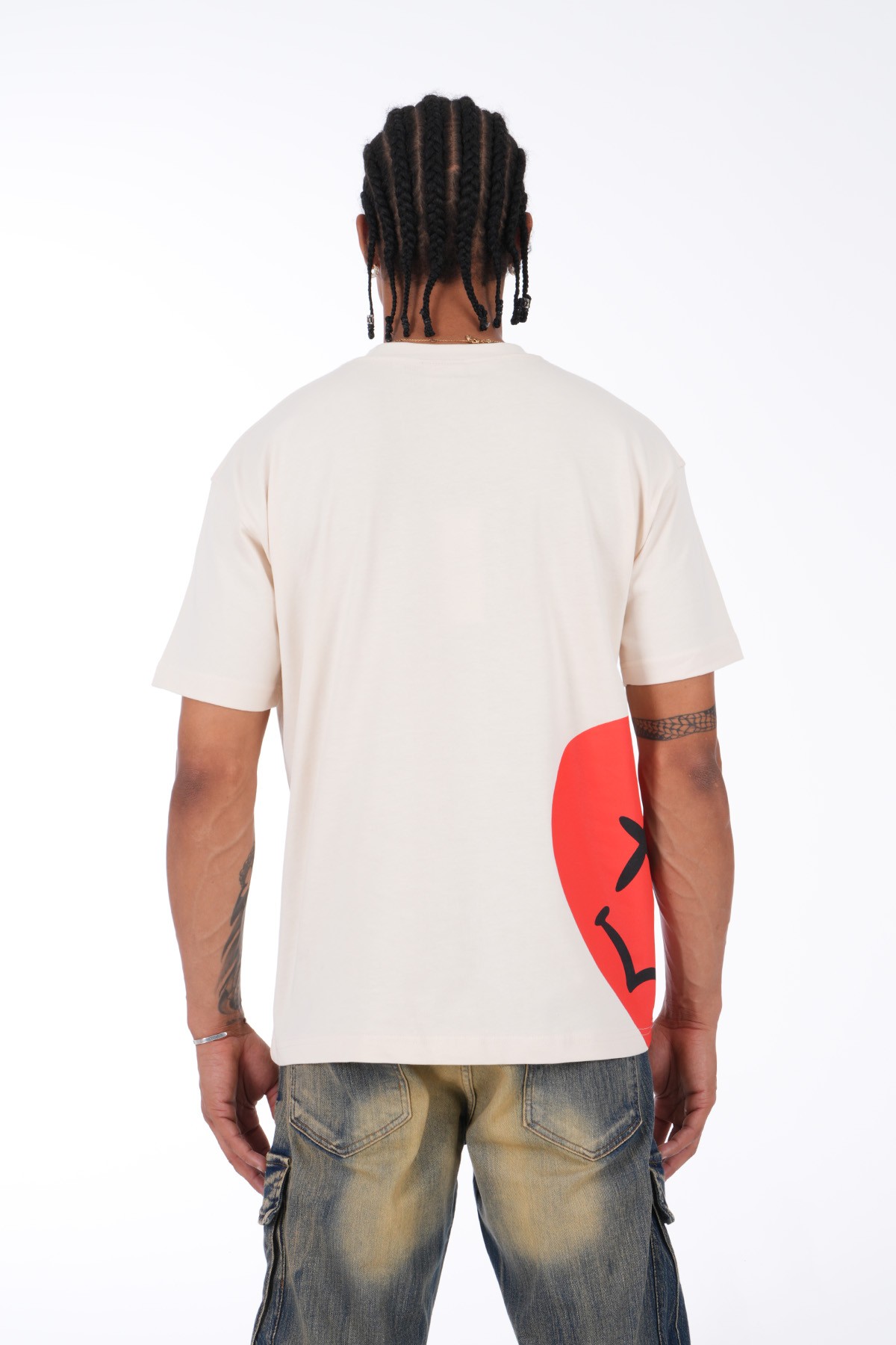 Printed T-Shirt - Beige