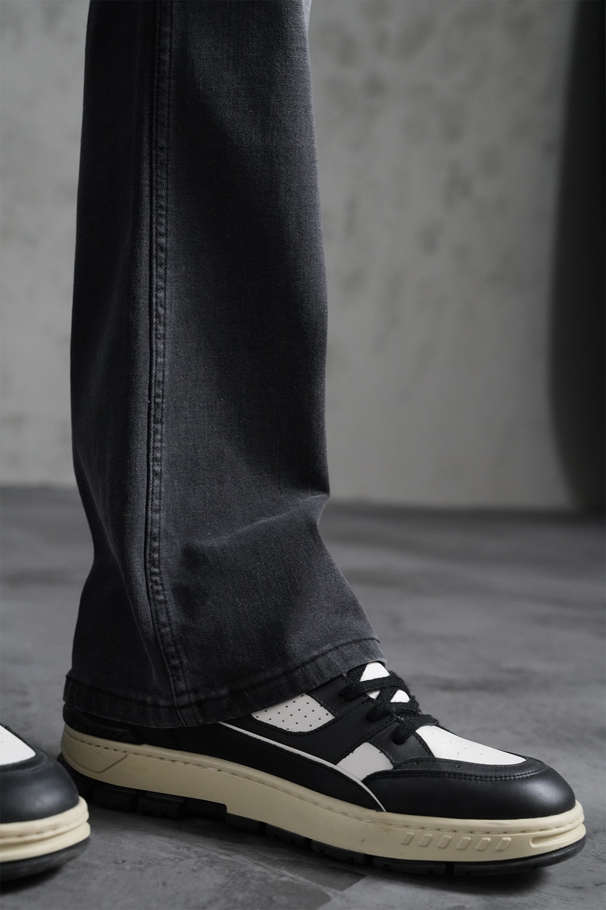 Regular Fit Flare Kot Pantolon