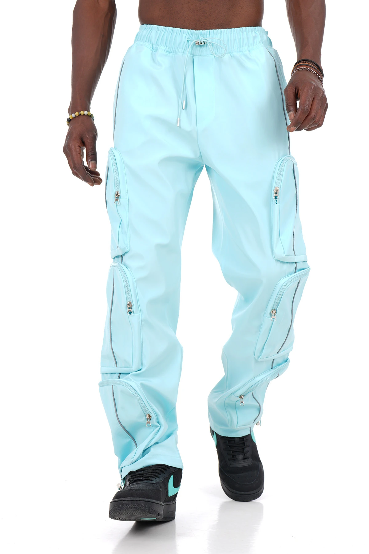 Regular Fit Zipped Cargo Pants
