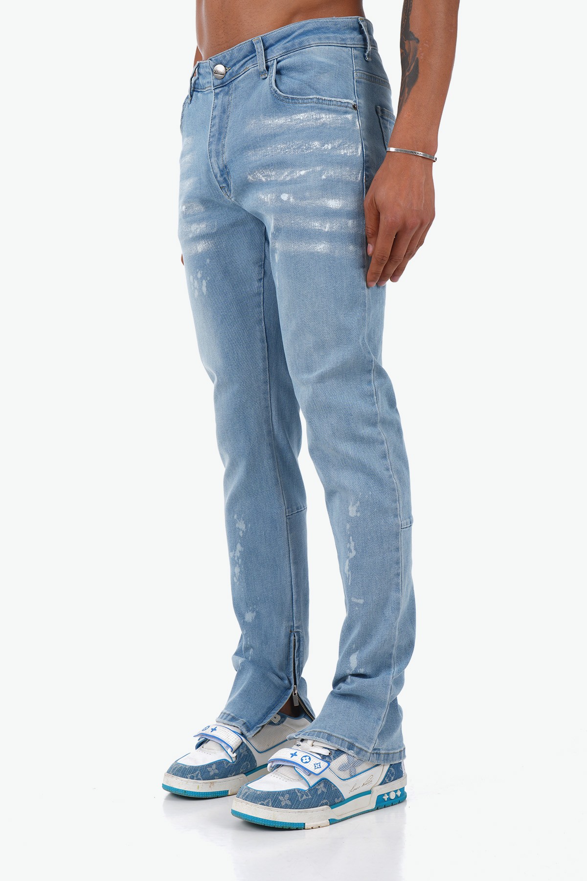Regular Fit Zipped Jean