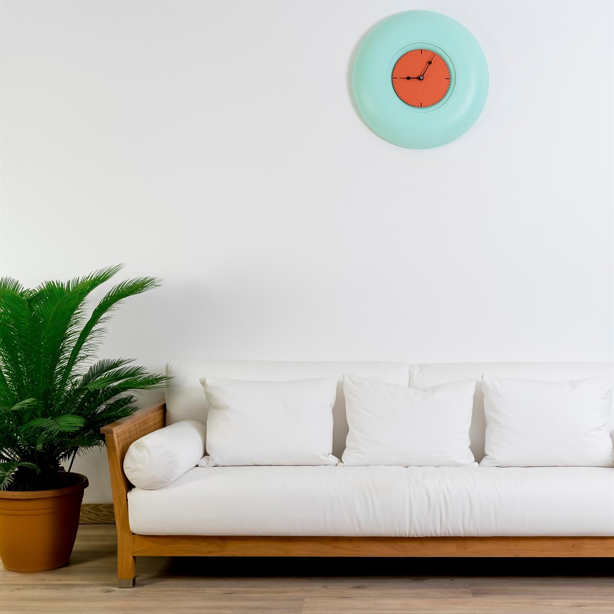 SY Time Cappadocia 60 CM Wall Clock - 9823 Patented Magnetic Dial System, Adjustable Hands, Fiberglass and Aluminum Design