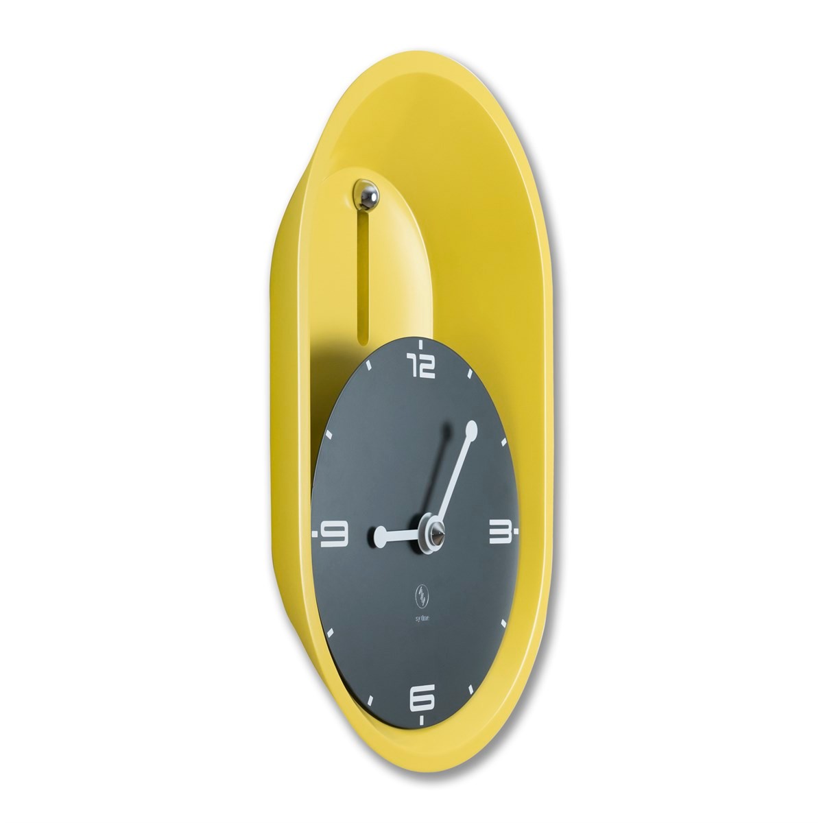 SY Time Aspendos 40 CM Wall Clock - 9113 Patented Magnetic Dial System, Adjustable Hands, Fiberglass and Aluminum Design