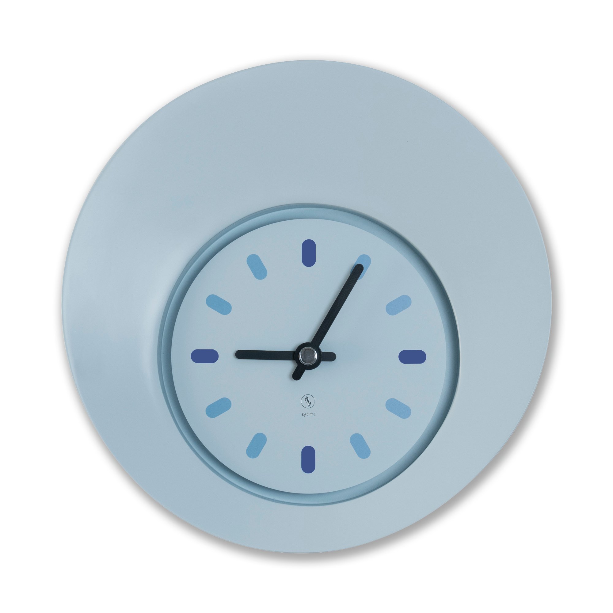 SY Time Troya 50 CM Wall Clock - 9472 Patented Magnetic Dial System, Adjustable Hands, Fiberglass and Aluminum Design