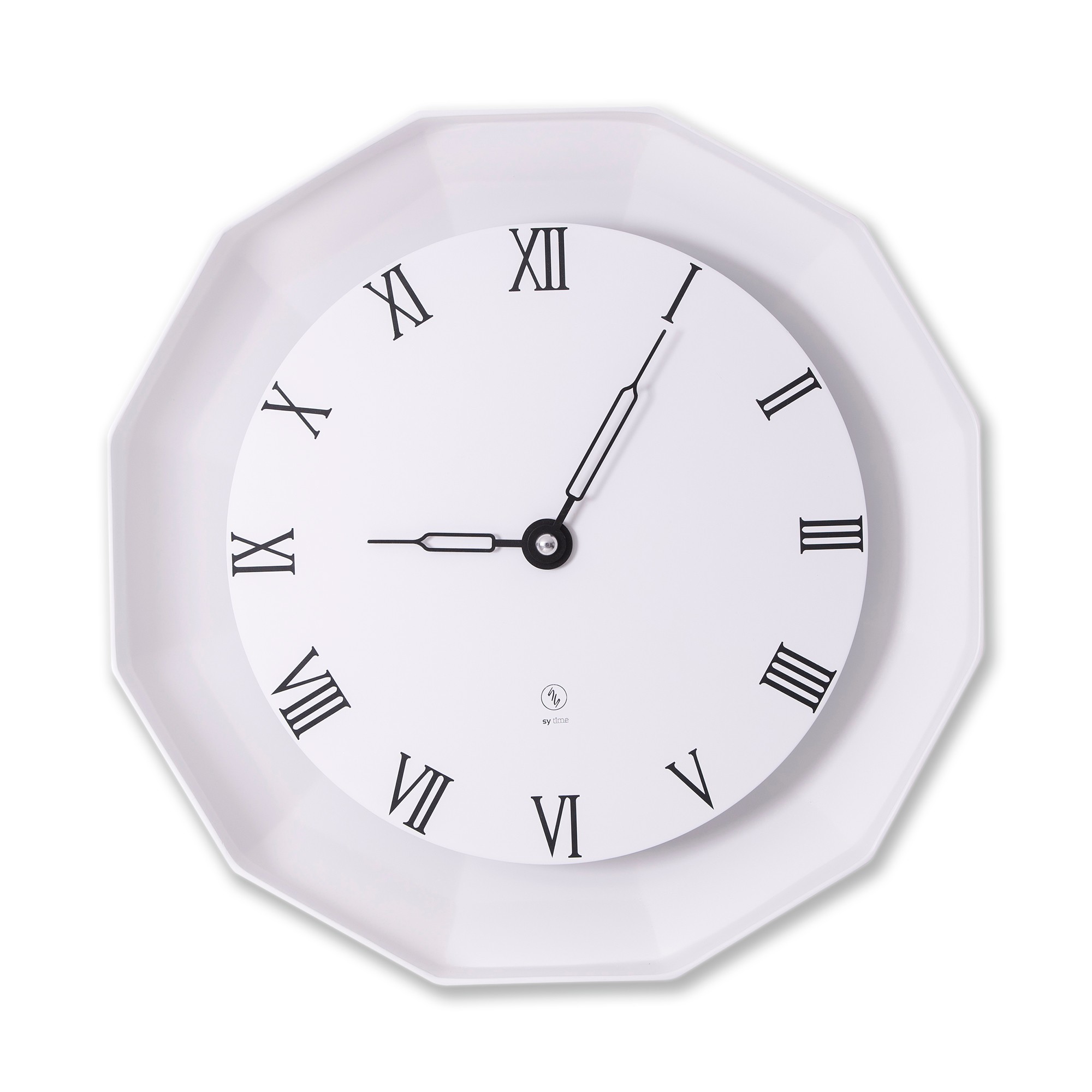 SY Time Bergama 70 CM Duvar Saati Patentli Manyetik Kadran Sistemi, Ayarlanabilir Kollar, Fiberglas ve Alüminyum Tasarım