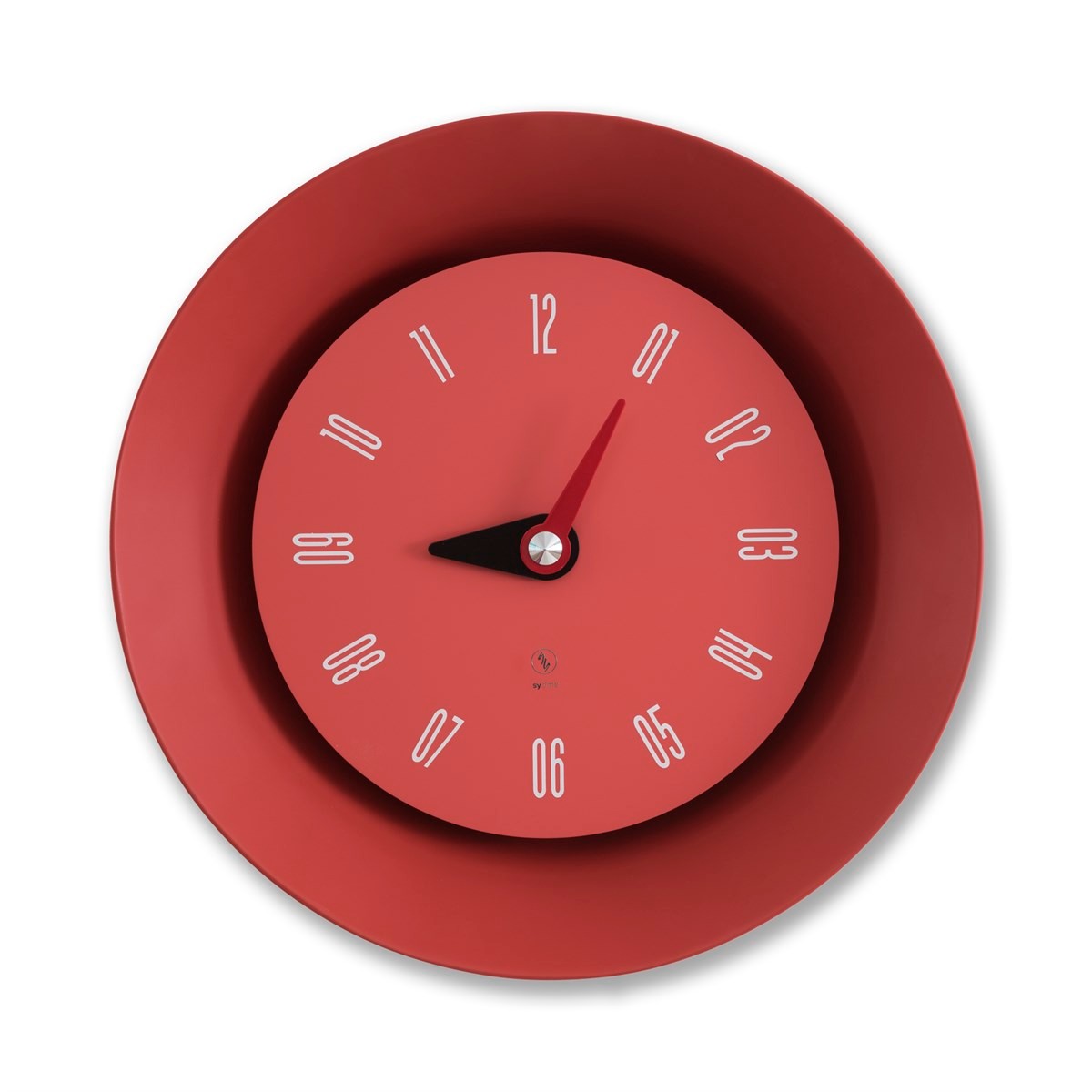 SY Time Side 50 CM Duvar Saati - 9953 Patentli Manyetik Kadran Sistemi, Ayarlanabilir Kollar, Fiberglas ve Alüminyum Tasarım