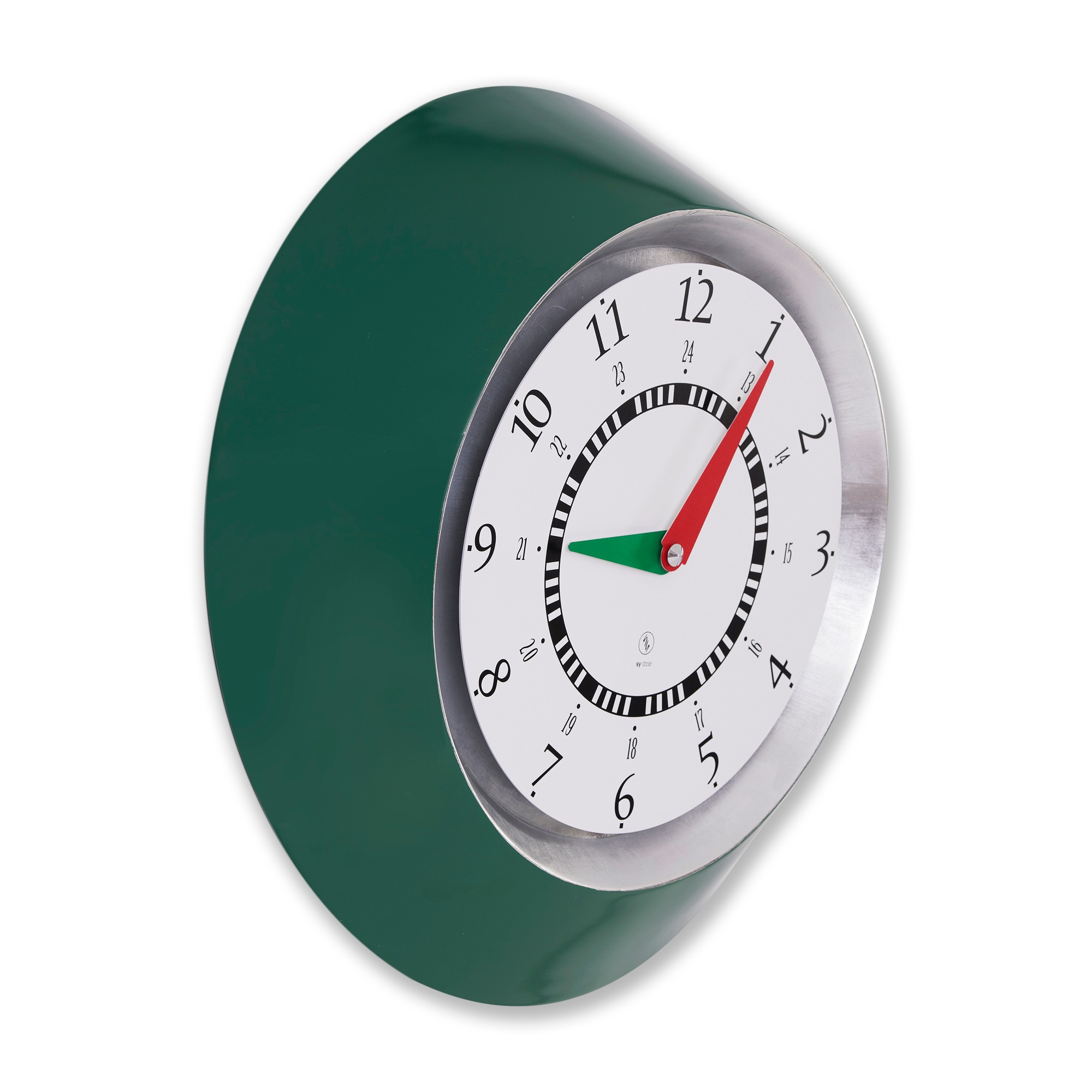 SY Time Urartu 80 CM Duvar Saati - 7232 Patentli Manyetik Kadran Sistemi, Ayarlanabilir Kollar, Fiberglas ve Alüminyum Tasarım