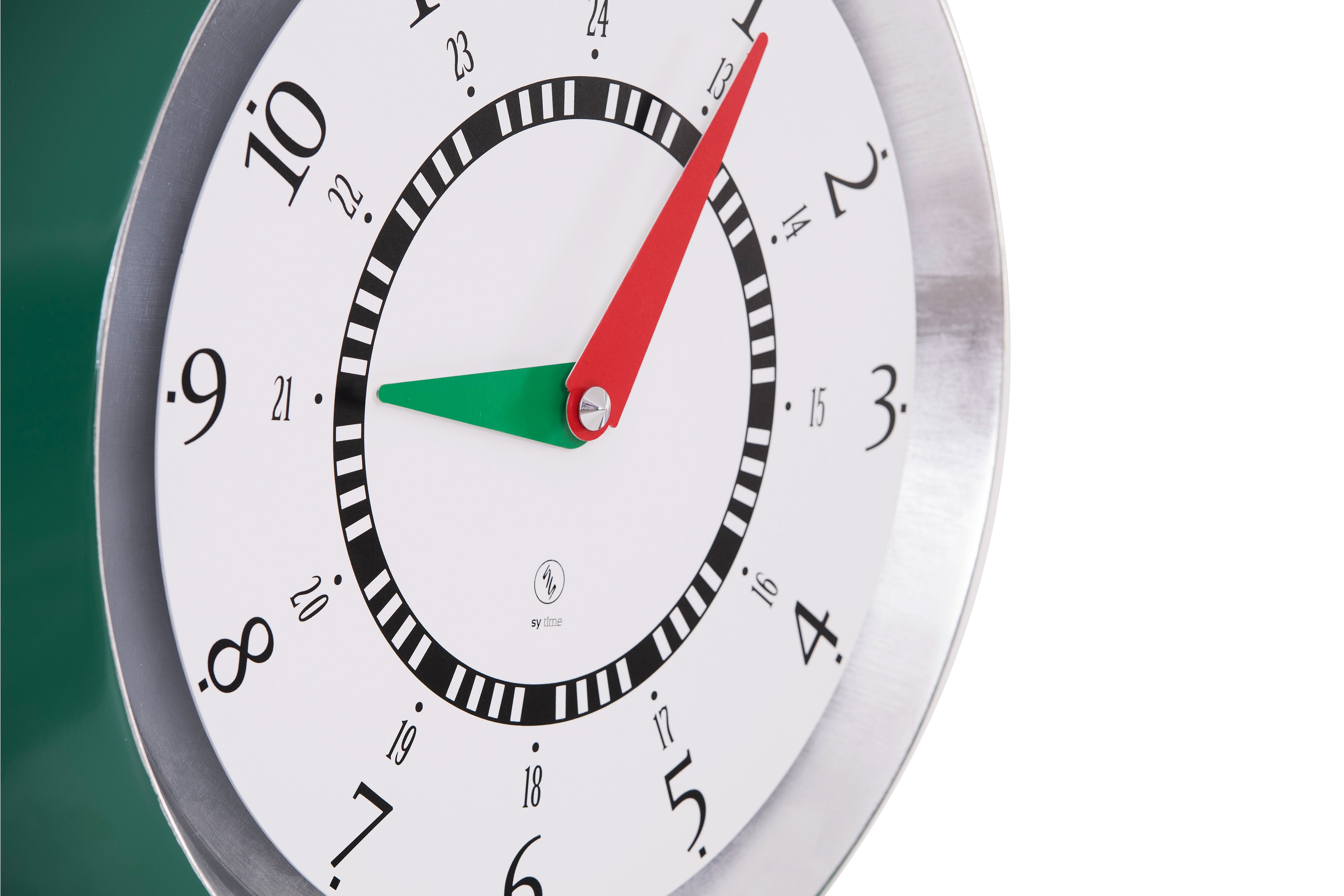 SY Time Urartu 80 CM Duvar Saati - 7232 Patentli Manyetik Kadran Sistemi, Ayarlanabilir Kollar, Fiberglas ve Alüminyum Tasarım