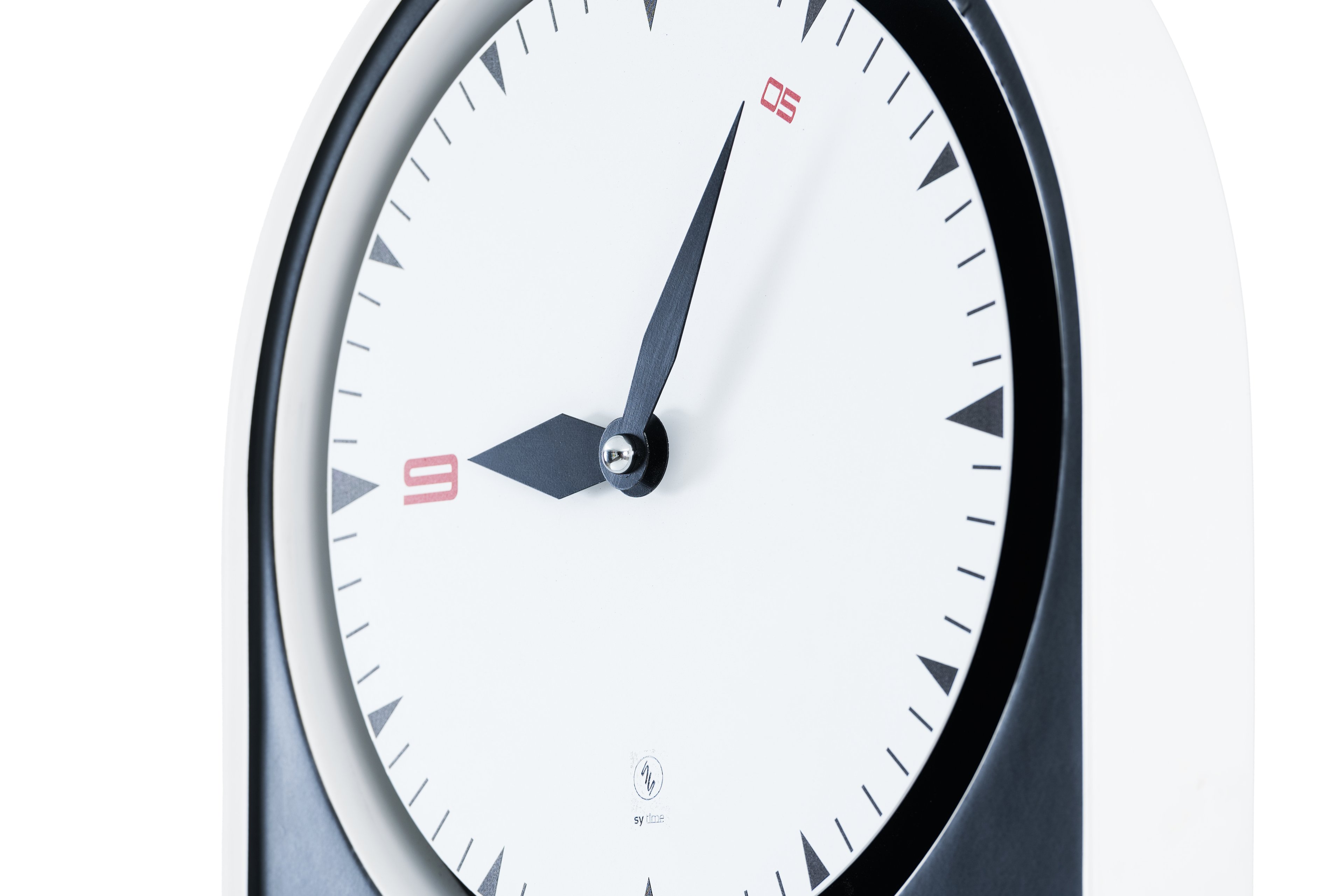 Dolmabahçe Wall Clock 64 CM Patented Magnetic Dial System, Adjustable Hands, Fiberglass and Aluminum Design