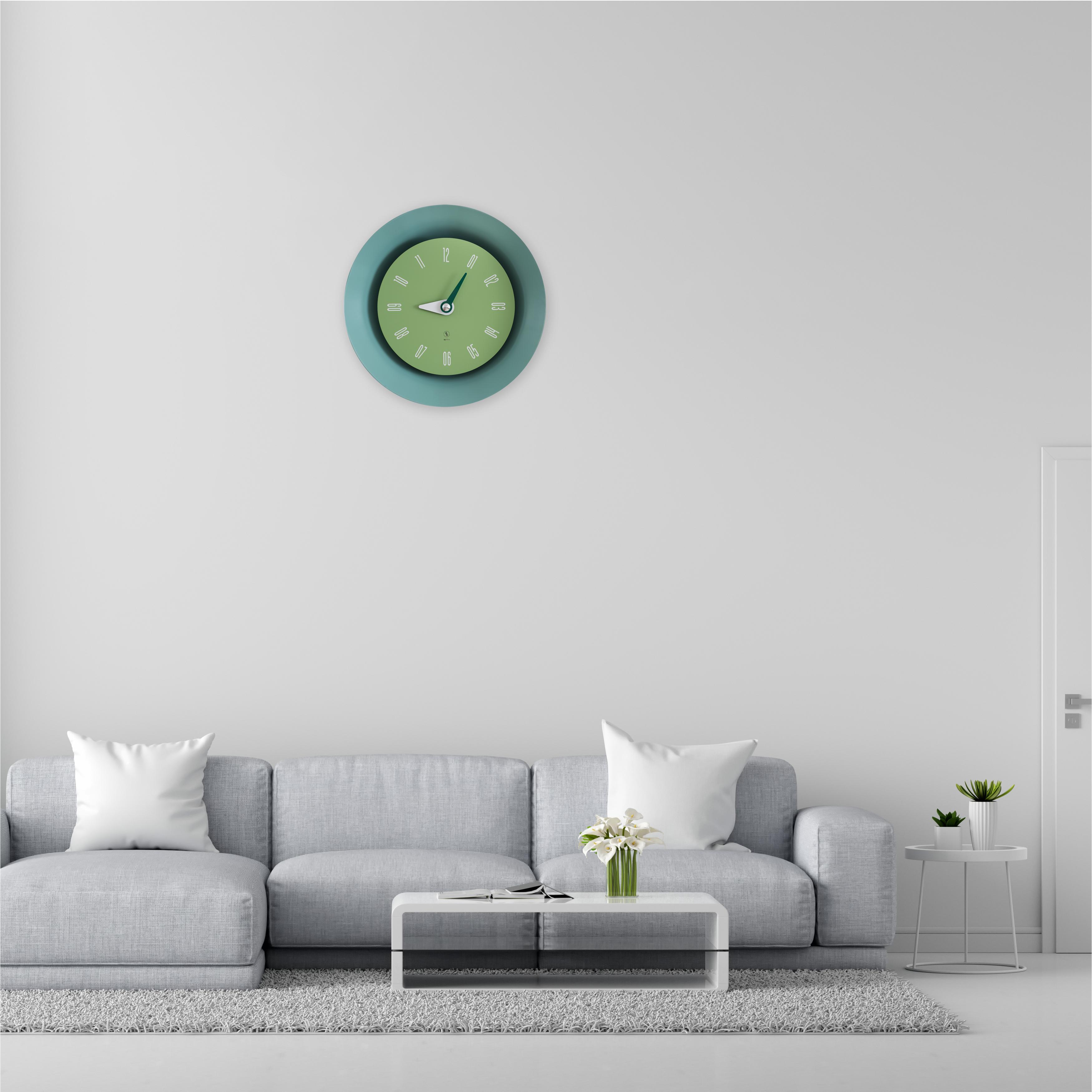 SY Time Side 50 CM Duvar Saati - 9960 Patentli Manyetik Kadran Sistemi, Ayarlanabilir Kollar, Fiberglas ve Alüminyum Tasarım