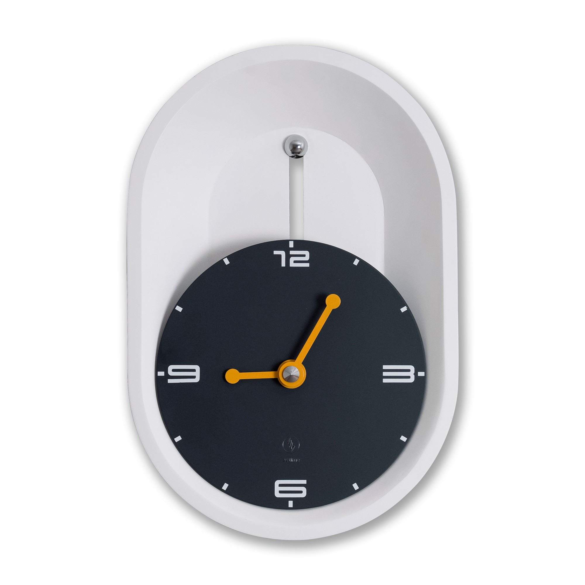 SY Time Aspendos 60 CM Wall Clock Patented Magnetic Dial System, Adjustable Arms, Fiberglass and Aluminum Design