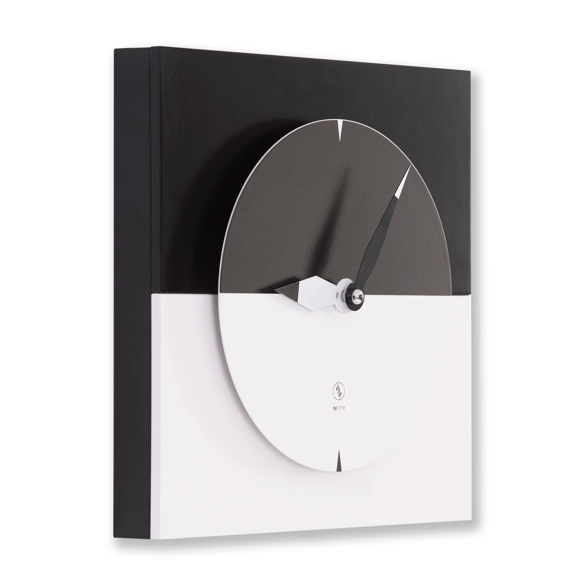 SY Time Frigya 40 CM Wall Clock Patented Magnetic Dial System, Adjustable Arms, Fiberglass and Aluminum Design