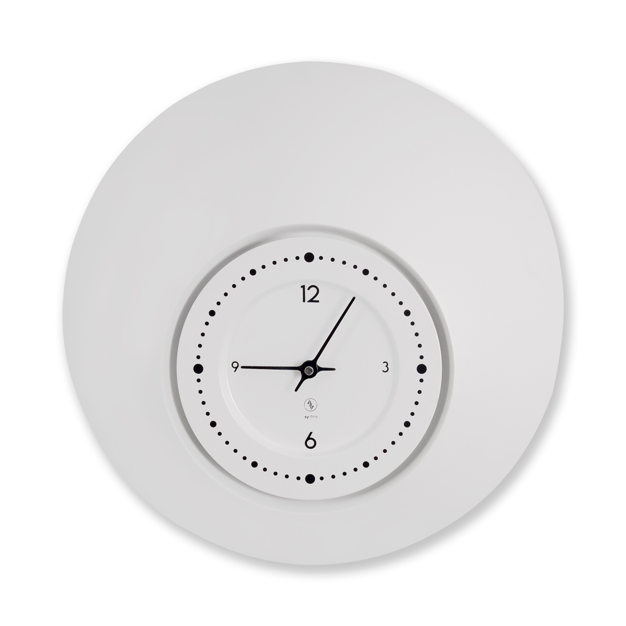 SY Time Patara 60 CM Wall Clock Patented Magnetic Dial System, Adjustable Arms, Fiberglass and Aluminum Design