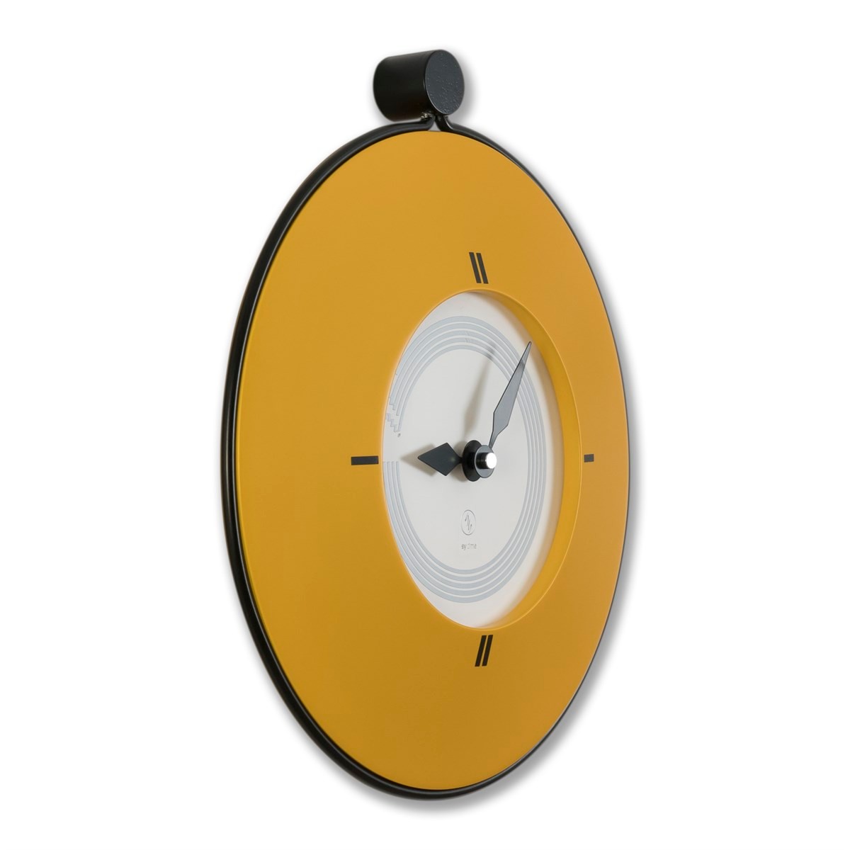 Sy Time Adalya 40 CM Wall Clock - 8987 Patented Magnetic Dial System, Adjustable Hands, Fiberglass and Aluminum Design