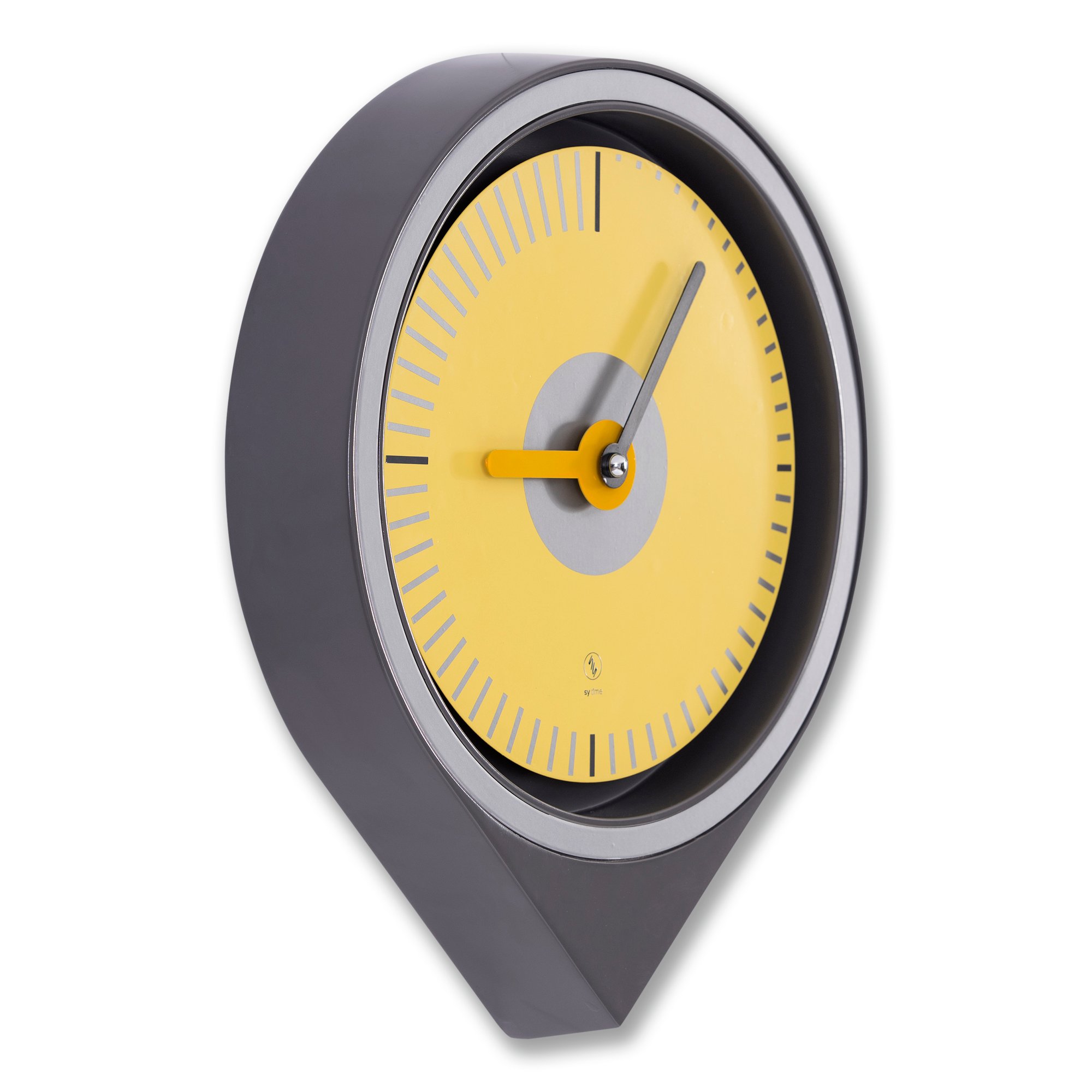 SY Time Phaselis 50 CM Wall Clock - 7058 Patented Magnetic Dial System, Adjustable Hands, Fiberglass and Aluminum Design