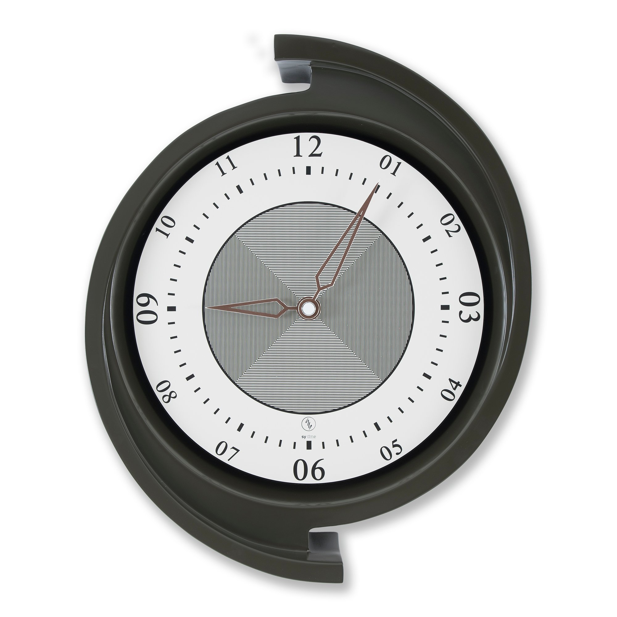 SY Time Pera 80 CM Duvar Saati - 6785 Patentli Manyetik Kadran Sistemi, Ayarlanabilir Kollar, Fiberglas ve Alüminyum Tasarım