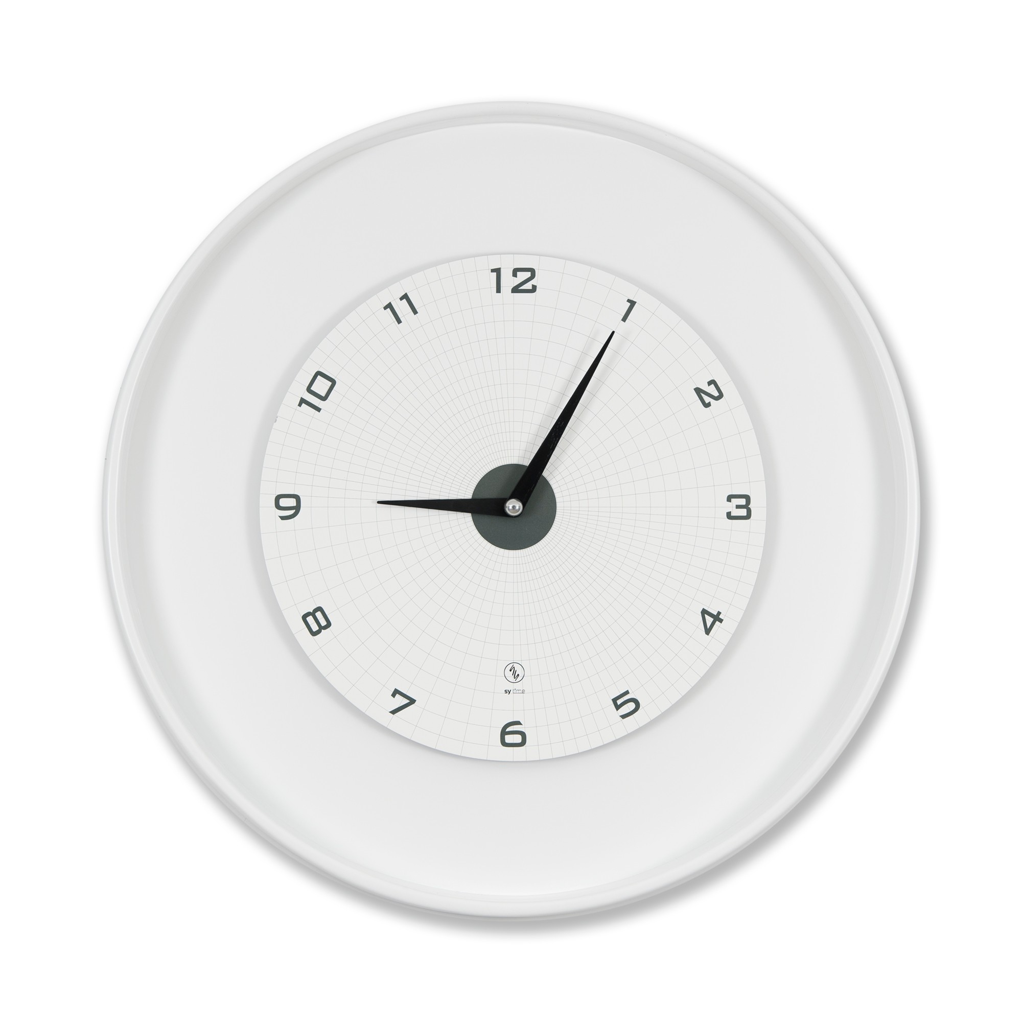 SY Time Adrasan 80 CM Duvar Saati Patentli Manyetik Kadran Sistemi, Ayarlanabilir Kollar, Fiberglas ve Alüminyum Tasarım