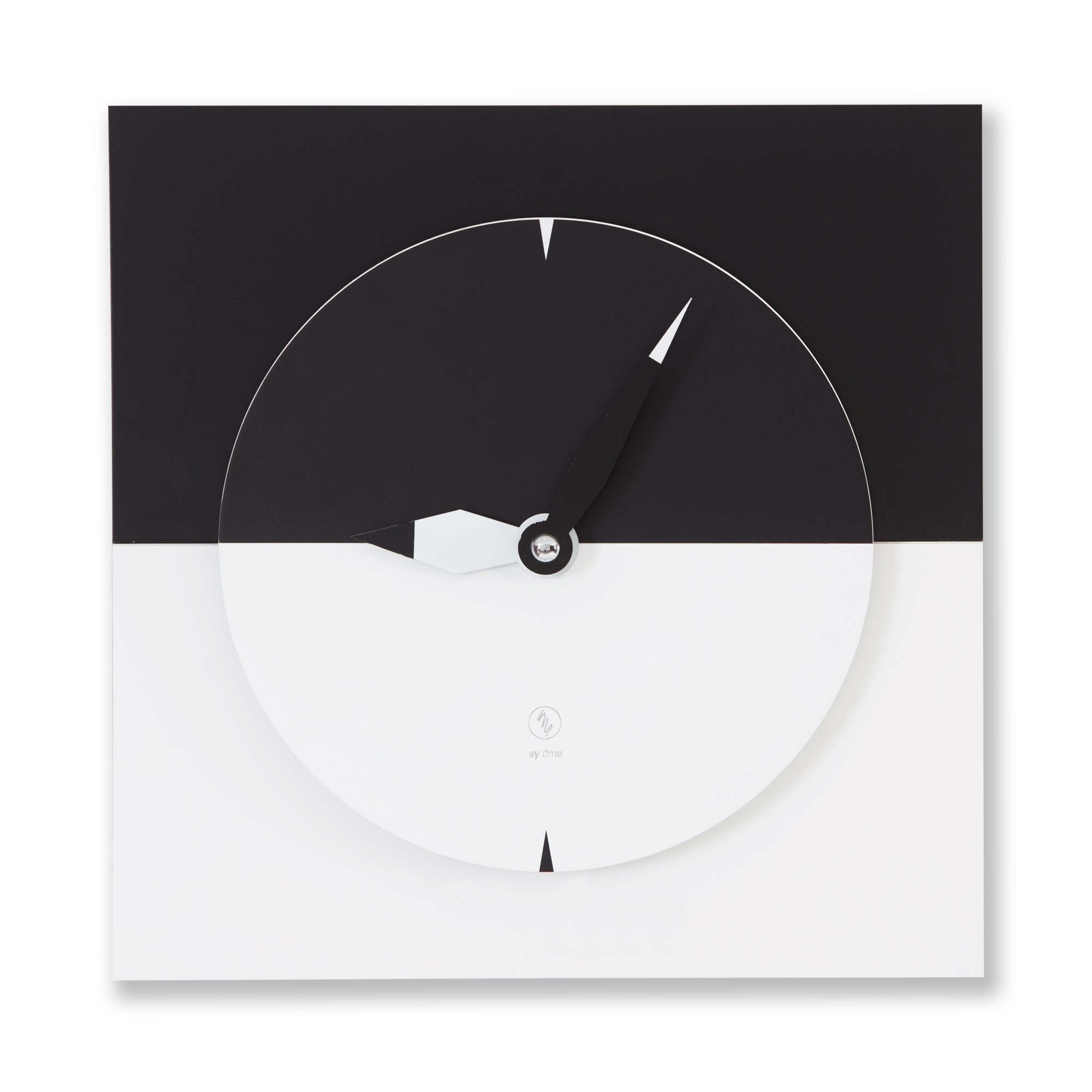 SY Time Frigya 40 CM Wall Clock Patented Magnetic Dial System, Adjustable Arms, Fiberglass and Aluminum Design