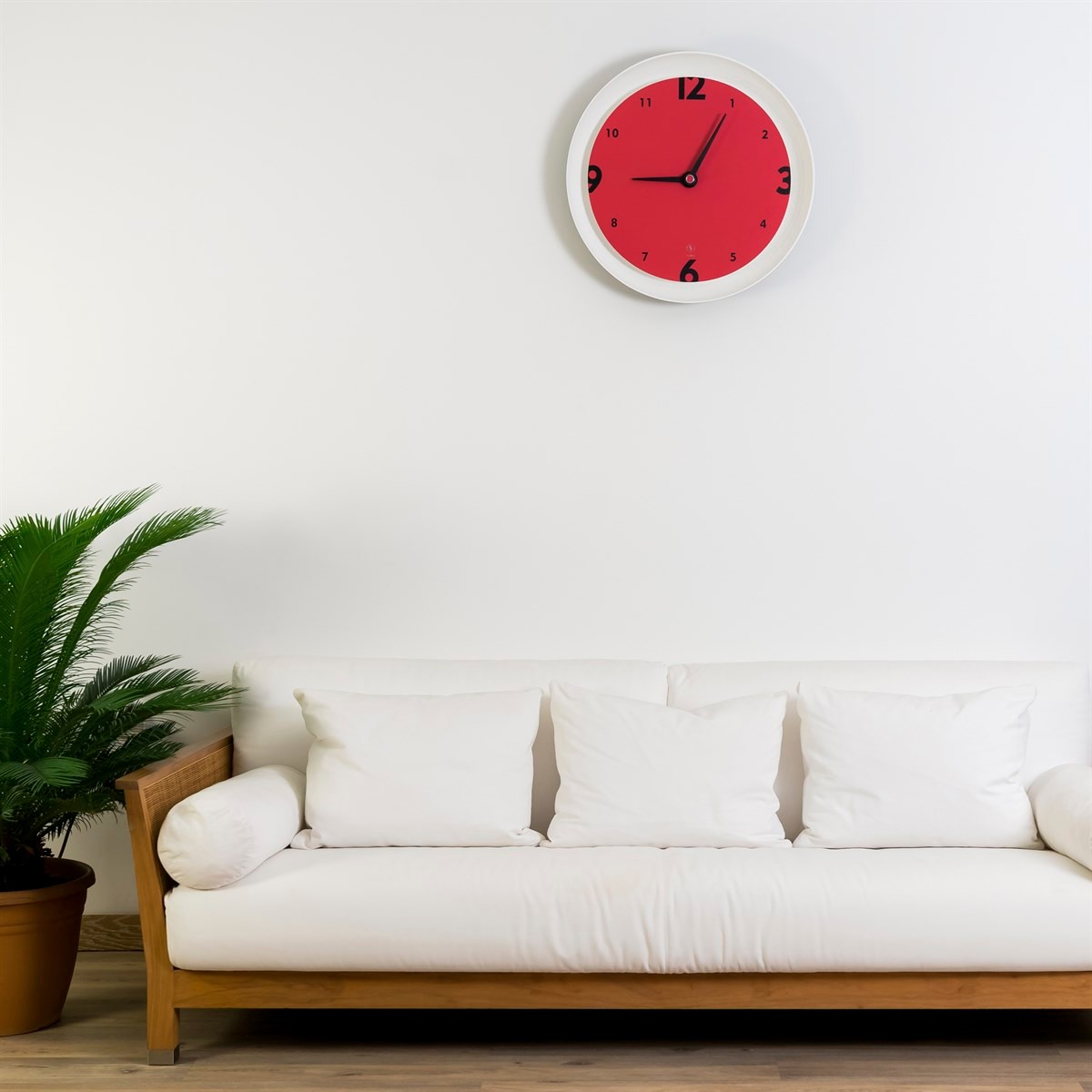 SY Time Myra 60 CM Duvar Saati - 9427 Patentli Manyetik Kadran Sistemi, Ayarlanabilir Kollar, Fiberglas ve Alüminyum Tasarım