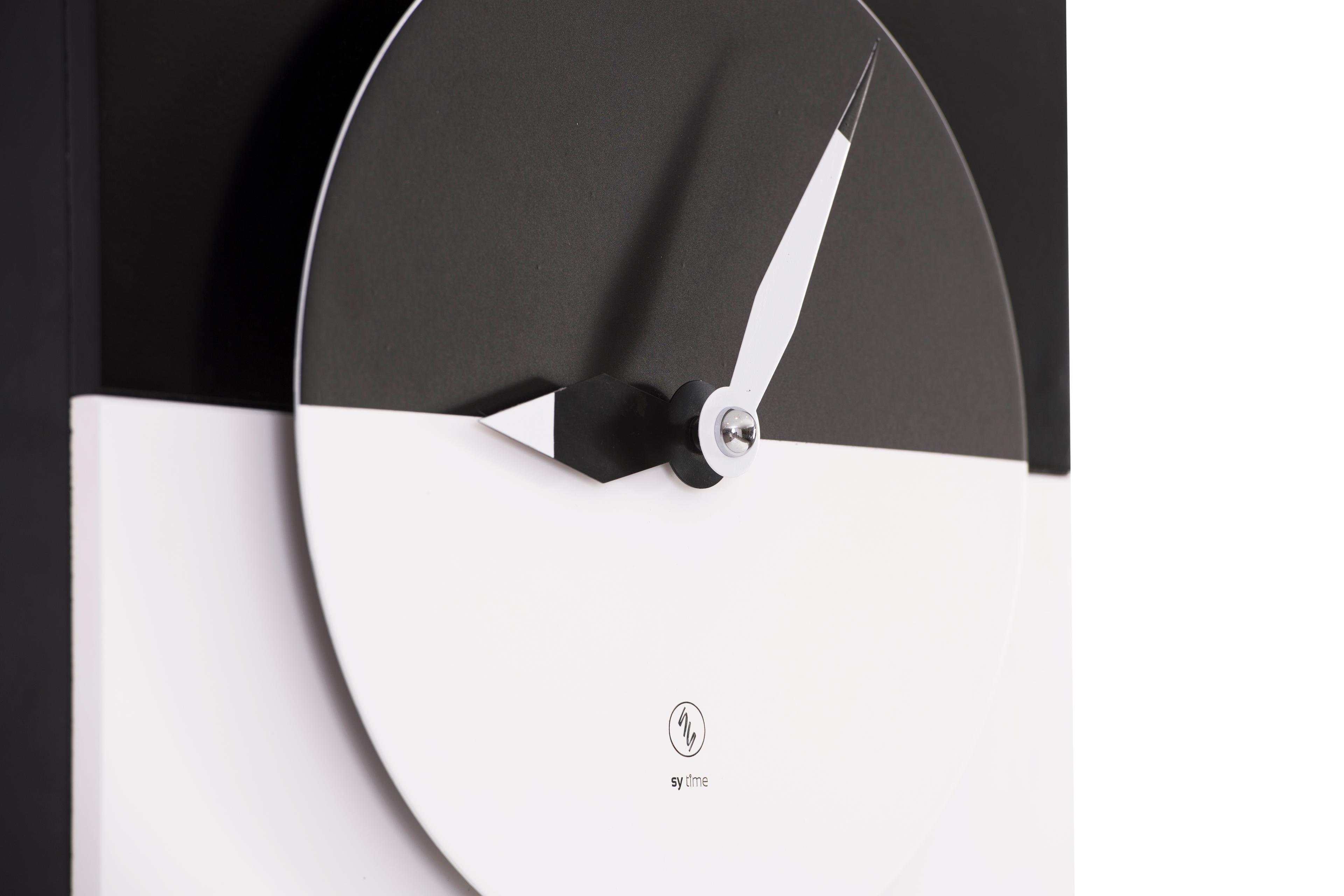 SY Time Frigya 40 CM Wall Clock Patented Magnetic Dial System, Adjustable Arms, Fiberglass and Aluminum Design