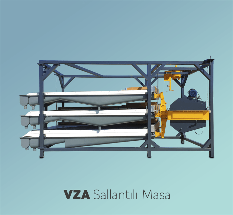 VZA MINING CONCENTRATOR TABLE 3 LAYERS