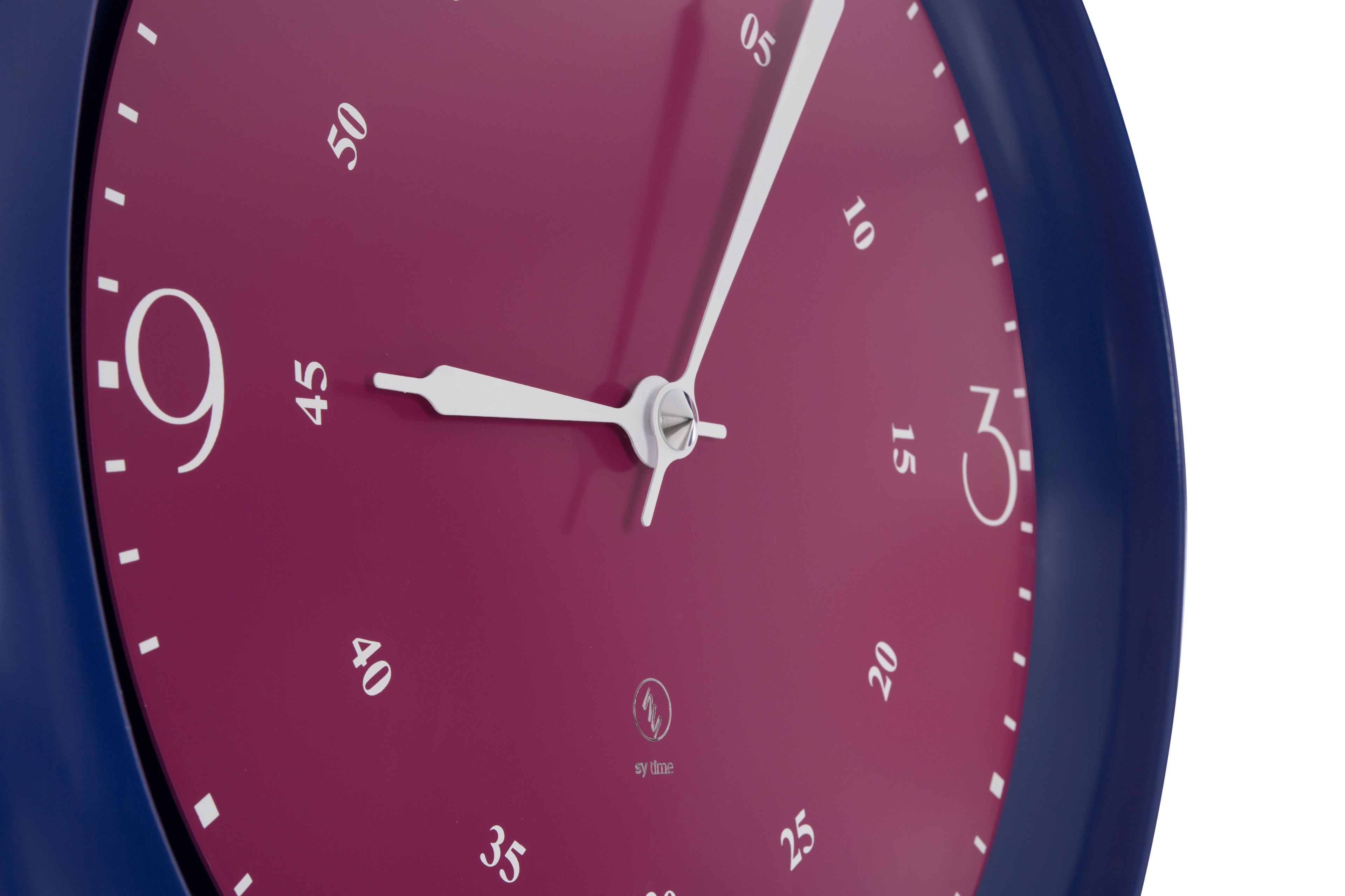 SY Time İbora 70 CM Duvar Saati - 7003 Patentli Manyetik Kadran Sistemi, Ayarlanabilir Kollar, Fiberglas ve Alüminyum Tasarım