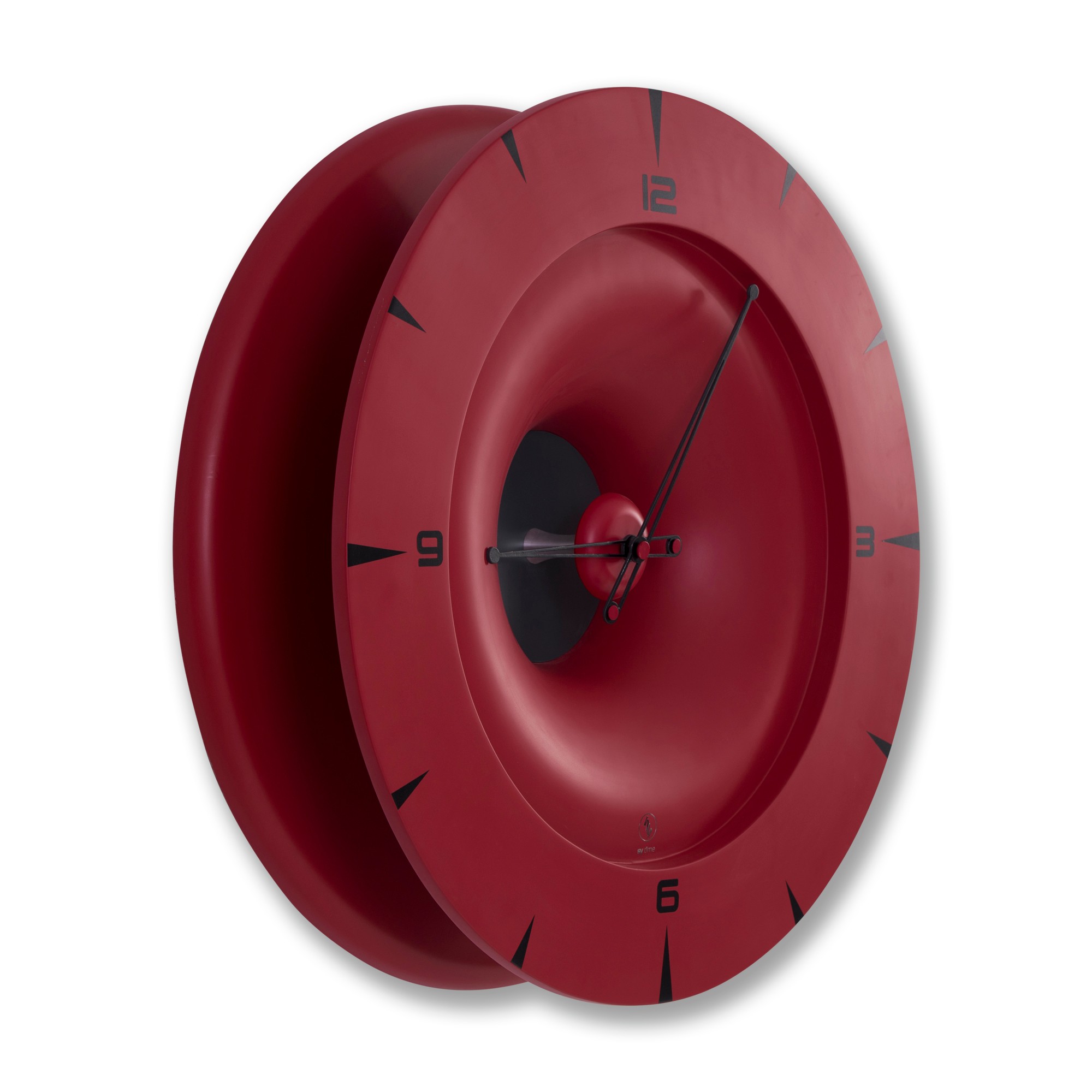 SY Time Efes 100 CM Wall Clock Patented Magnetic Dial System, Adjustable Hands, Fiberglass and Aluminum Design