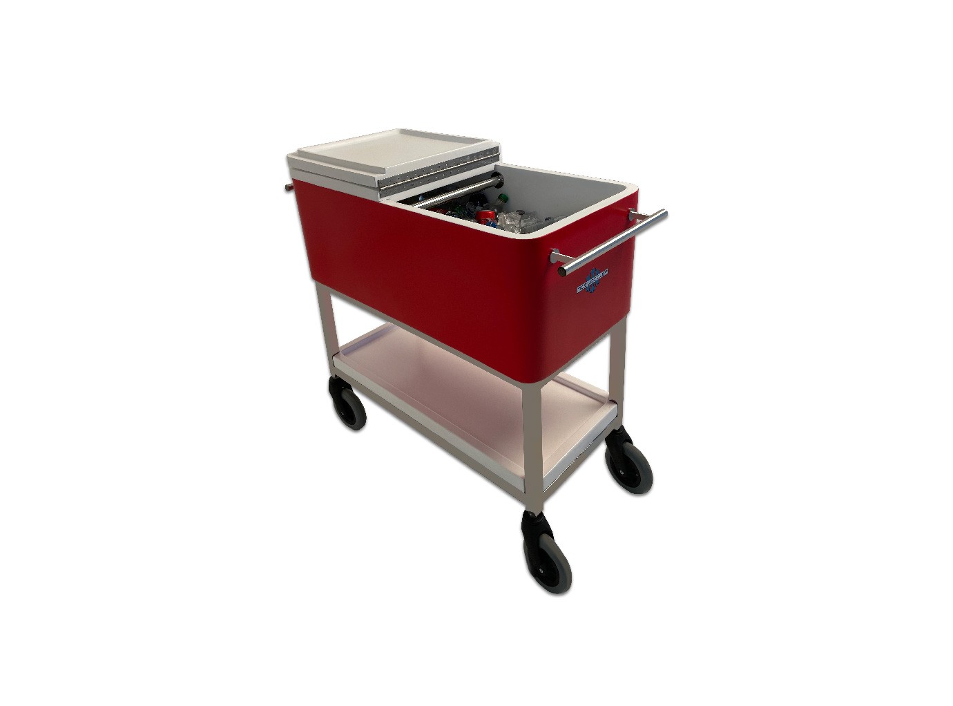 Mobile Cooler for Garden Events