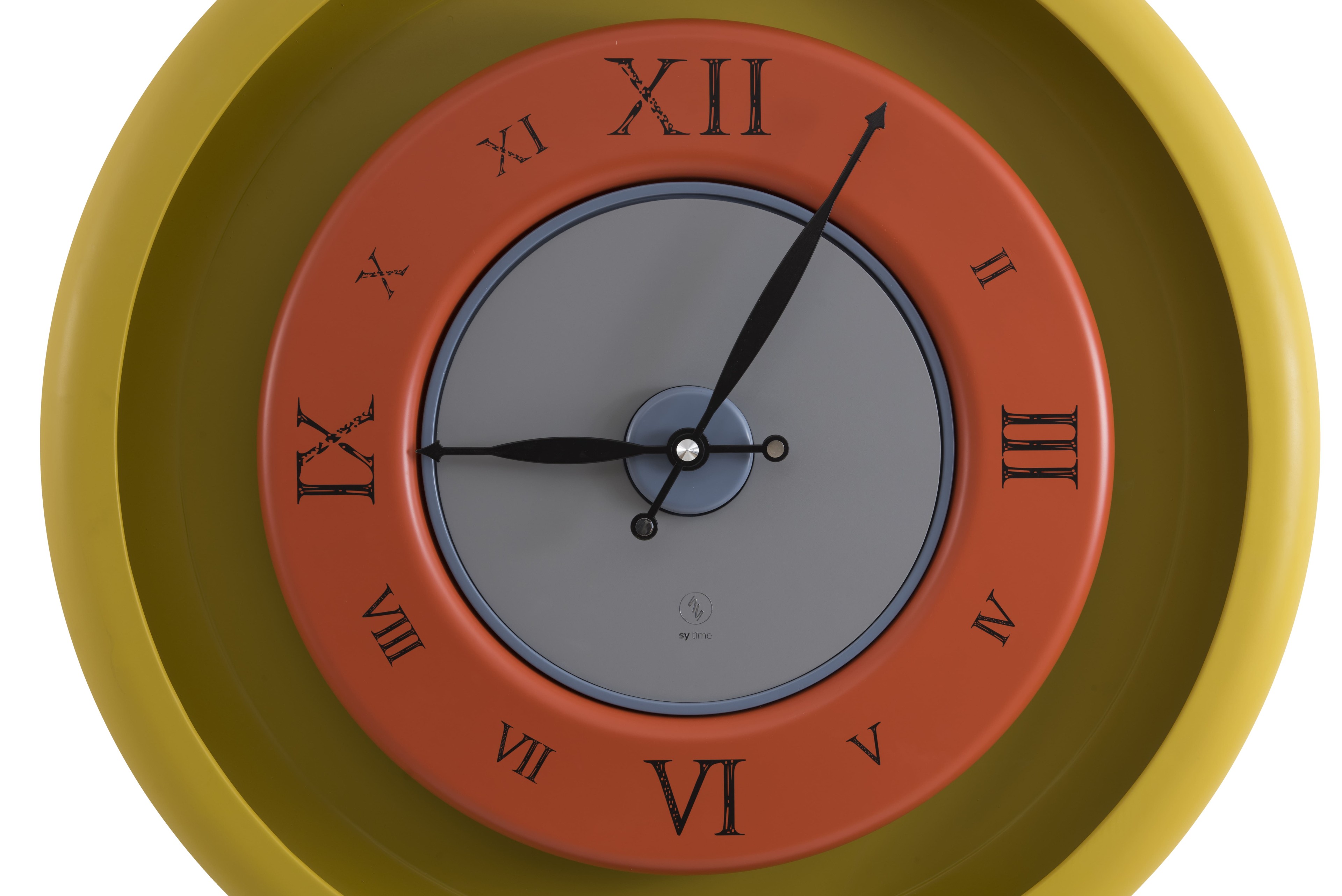 SY Time Zeugma 120 CM Wall Clock - 7584 Patented Magnetic Dial System, Adjustable Hands, Fiberglass and Aluminum Design