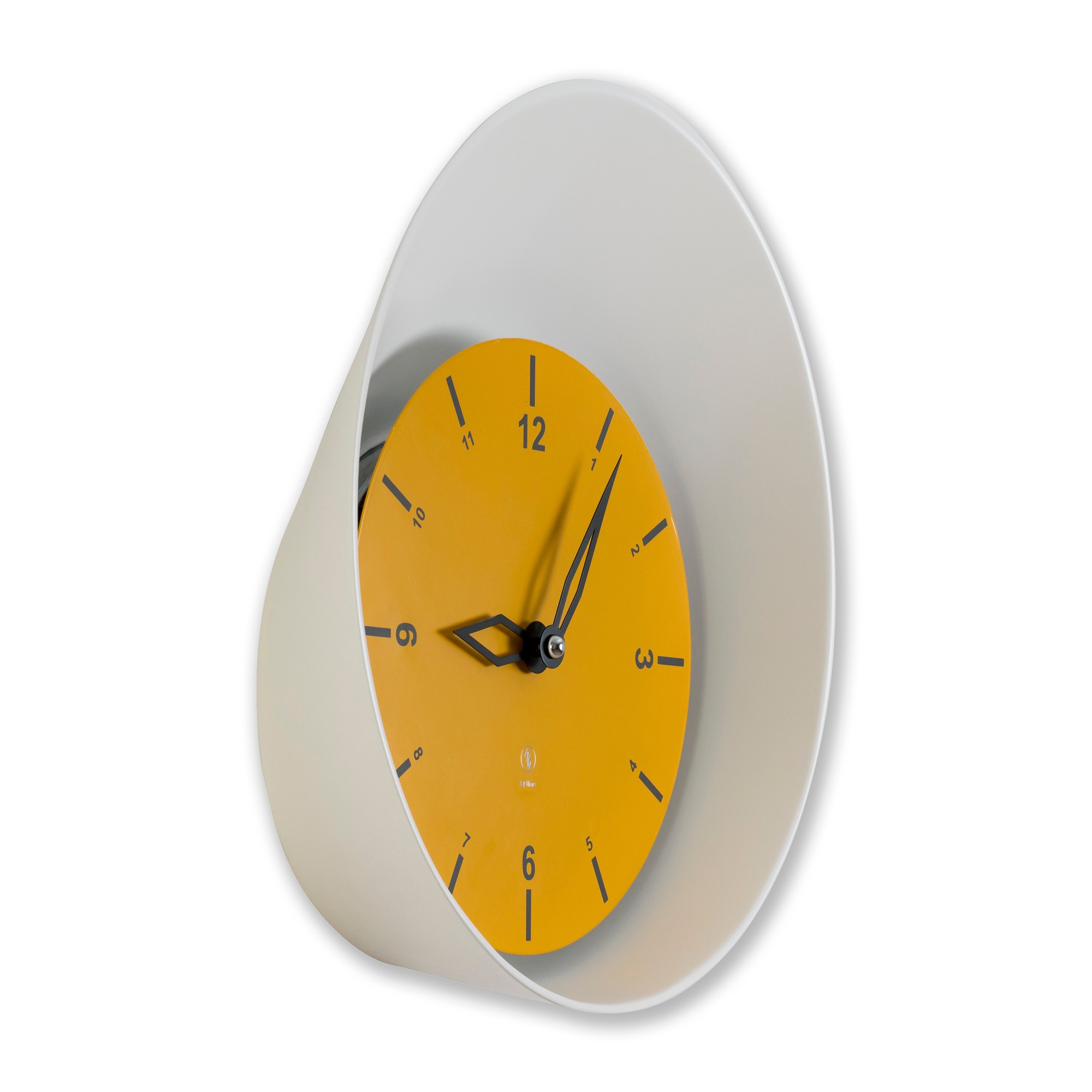 SY Time Termessos 50 CM Duvar Saati - 9557 Patentli Manyetik Kadran Sistemi, Ayarlanabilir Kollar, Fiberglas ve Alüminyum Tasarım
