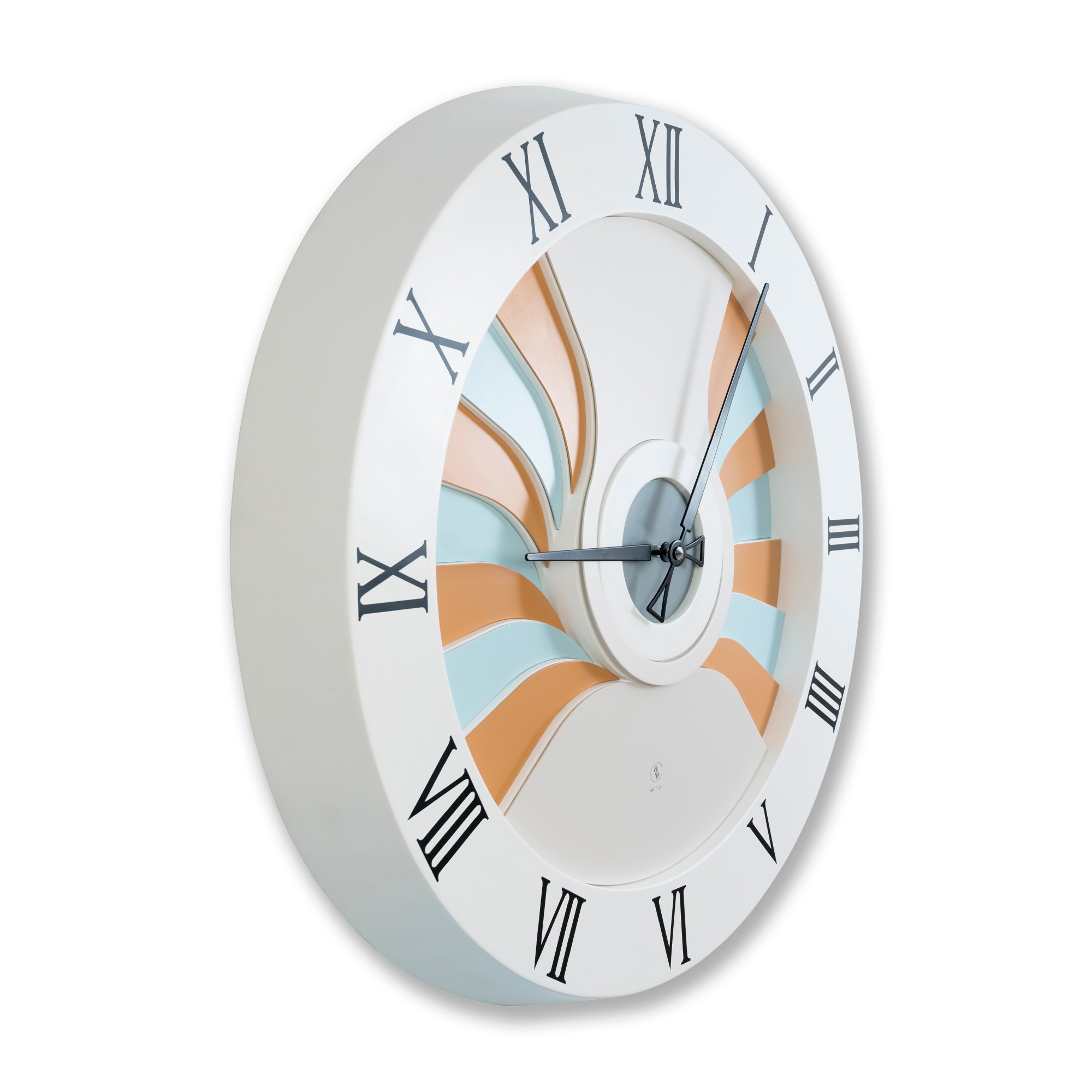 SY Time Likya 140 CM Wall Clock Patented Magnetic Dial System, Adjustable Hands, Fiberglass and Aluminum Design