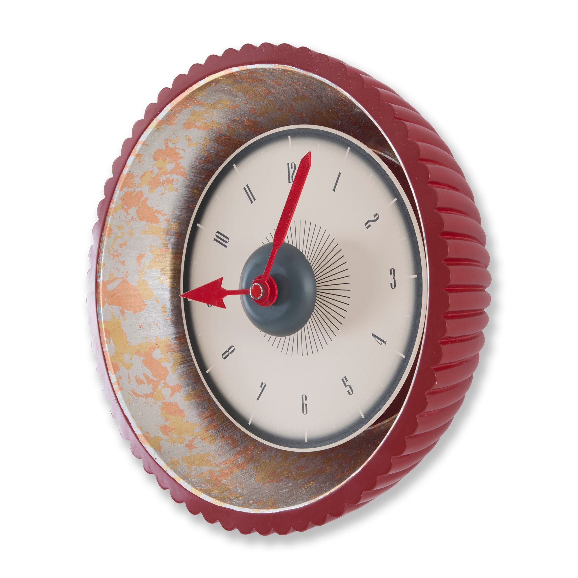 SY Time Harput 60 CM Wall Clock Patented Magnetic Dial System, Adjustable Hands, Fiberglass and Aluminum Design