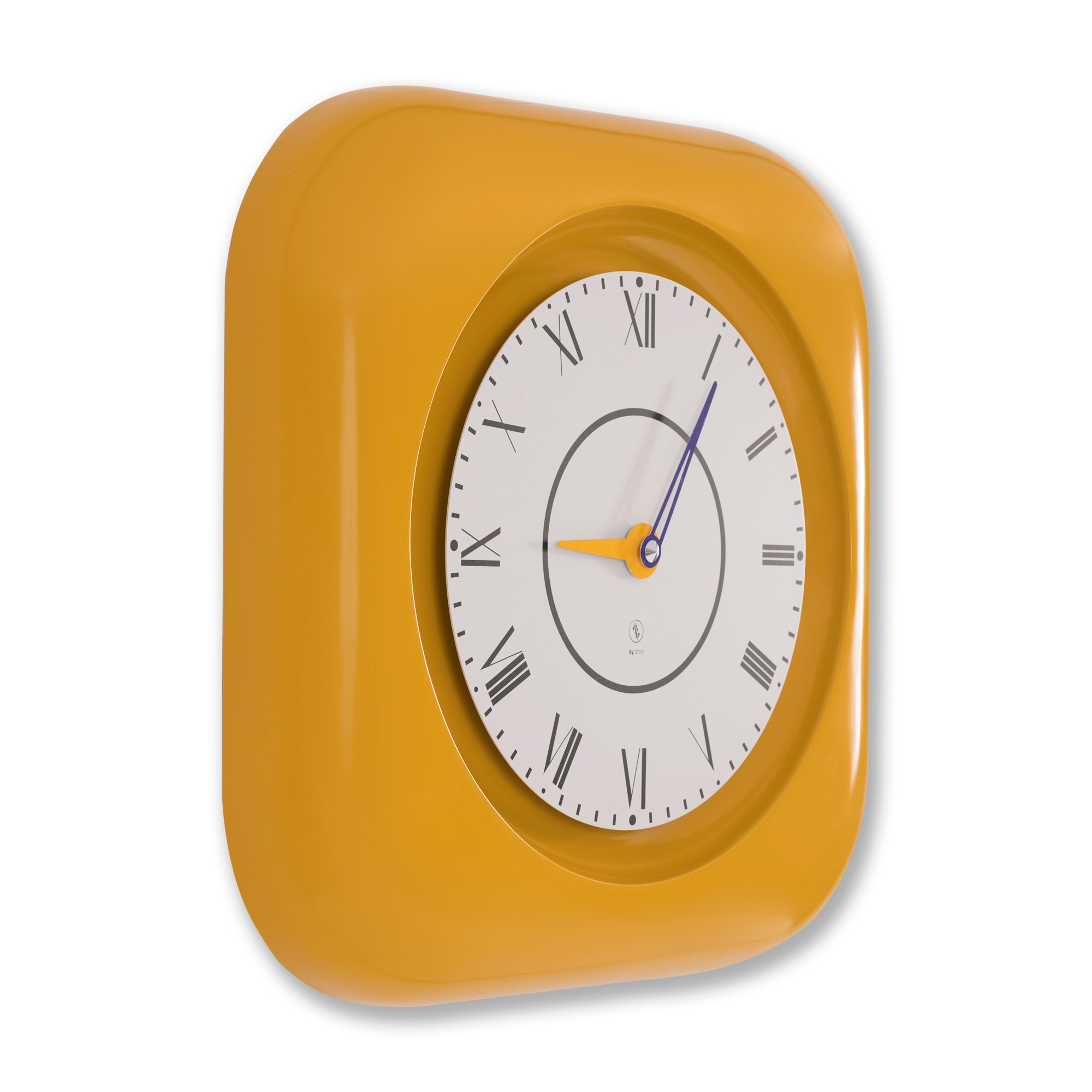 SY Time Knidos 80 CM Duvar Saati - 7171 Patentli Manyetik Kadran Sistemi, Ayarlanabilir Kollar, Fiberglas ve Alüminyum Tasarım