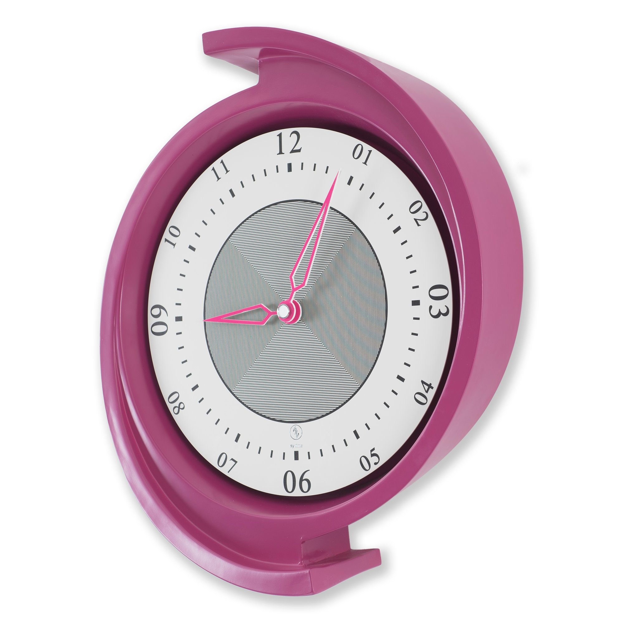 SY Time Pera 80 CM Duvar Saati - 6761 Patentli Manyetik Kadran Sistemi, Ayarlanabilir Kollar, Fiberglas ve Alüminyum Tasarım