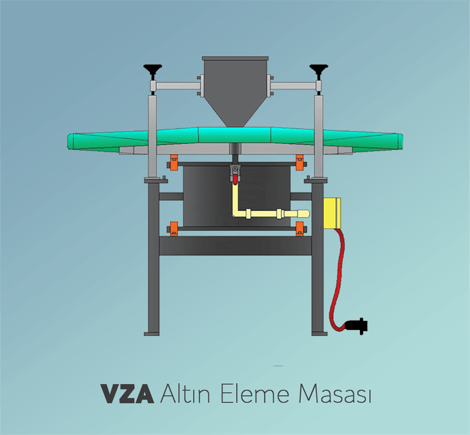 VZA ALTIN AYRIŞTIRMA MASASI