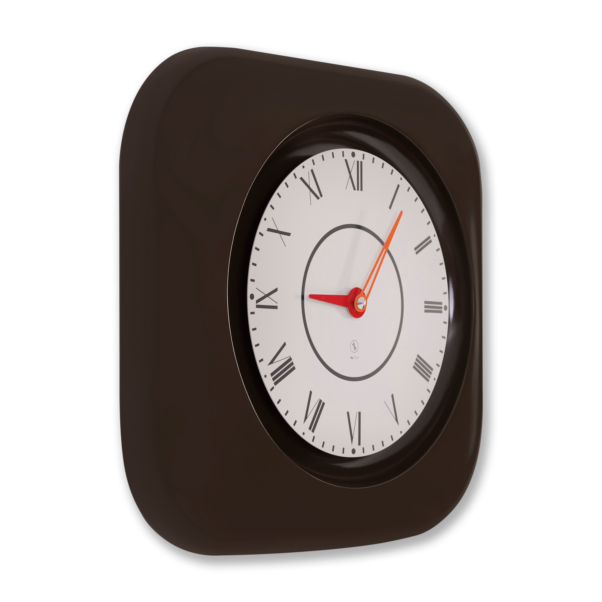 SY Time Knidos 80 CM Wall Clock - 7218 Patented Magnetic Dial System, Adjustable Hands, Fiberglass and Aluminum Design