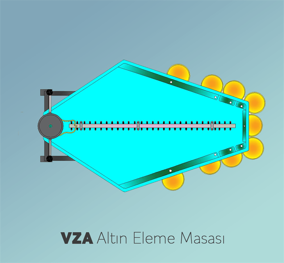 VZA GOLD SORTING TABLE