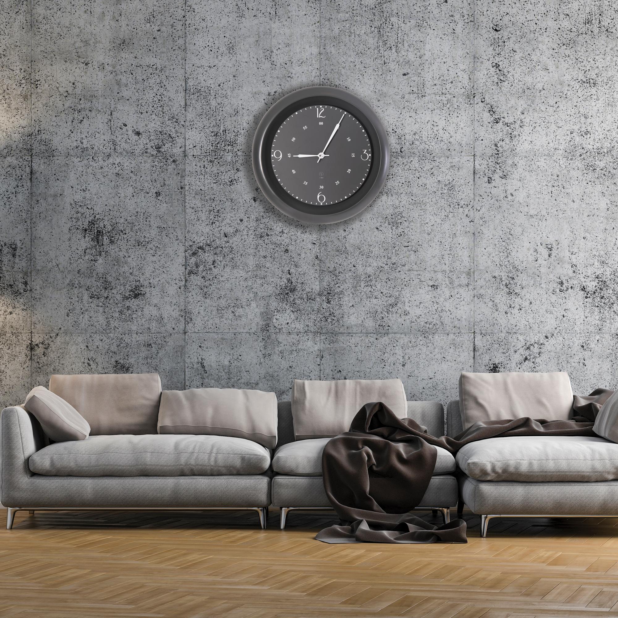 SY Time İbora 70 CM Duvar Saati - 7034 Patentli Manyetik Kadran Sistemi, Ayarlanabilir Kollar, Fiberglas ve Alüminyum Tasarım